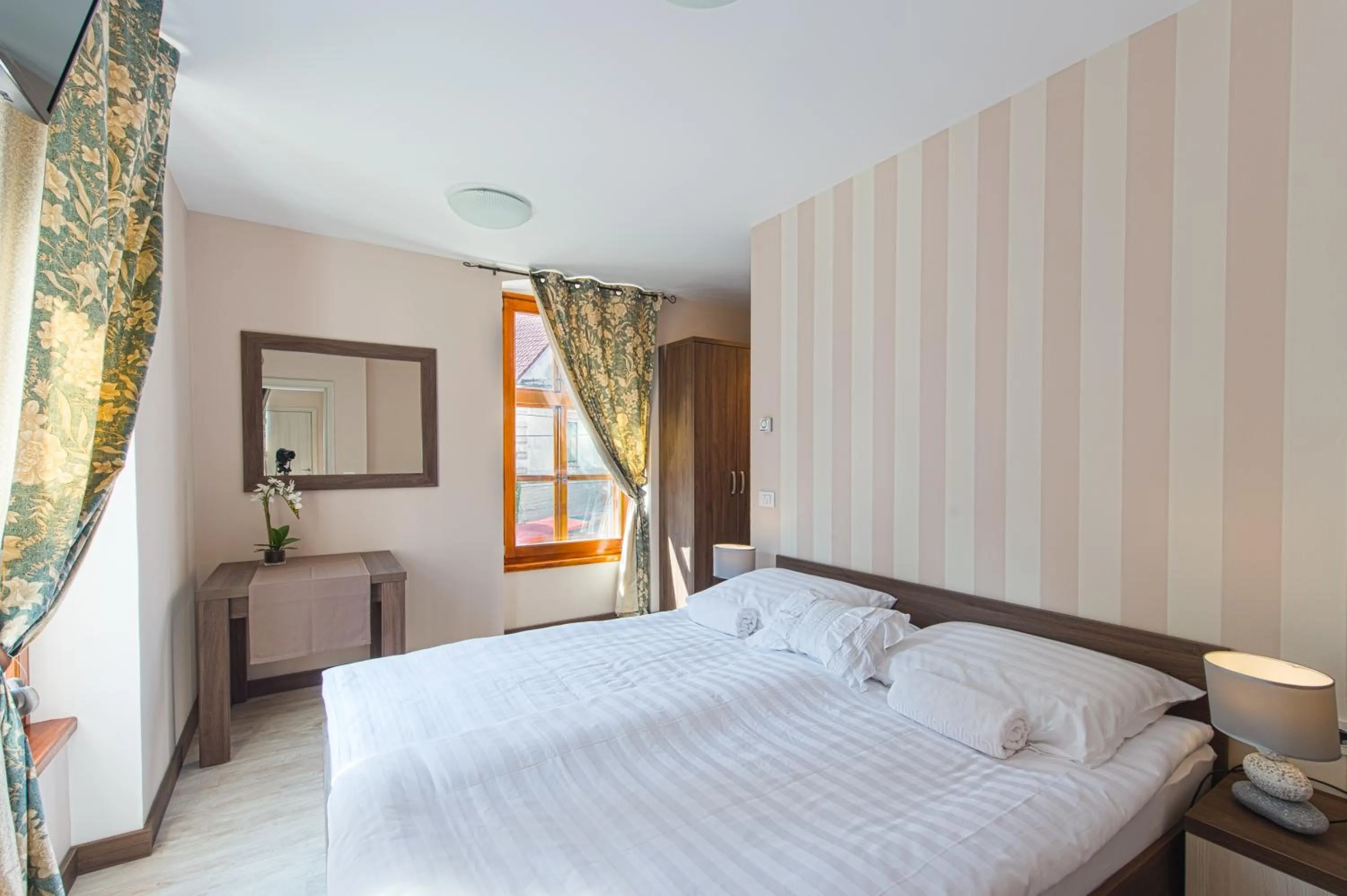 Photo of the whole room, Bed in Hotel Pri mostu