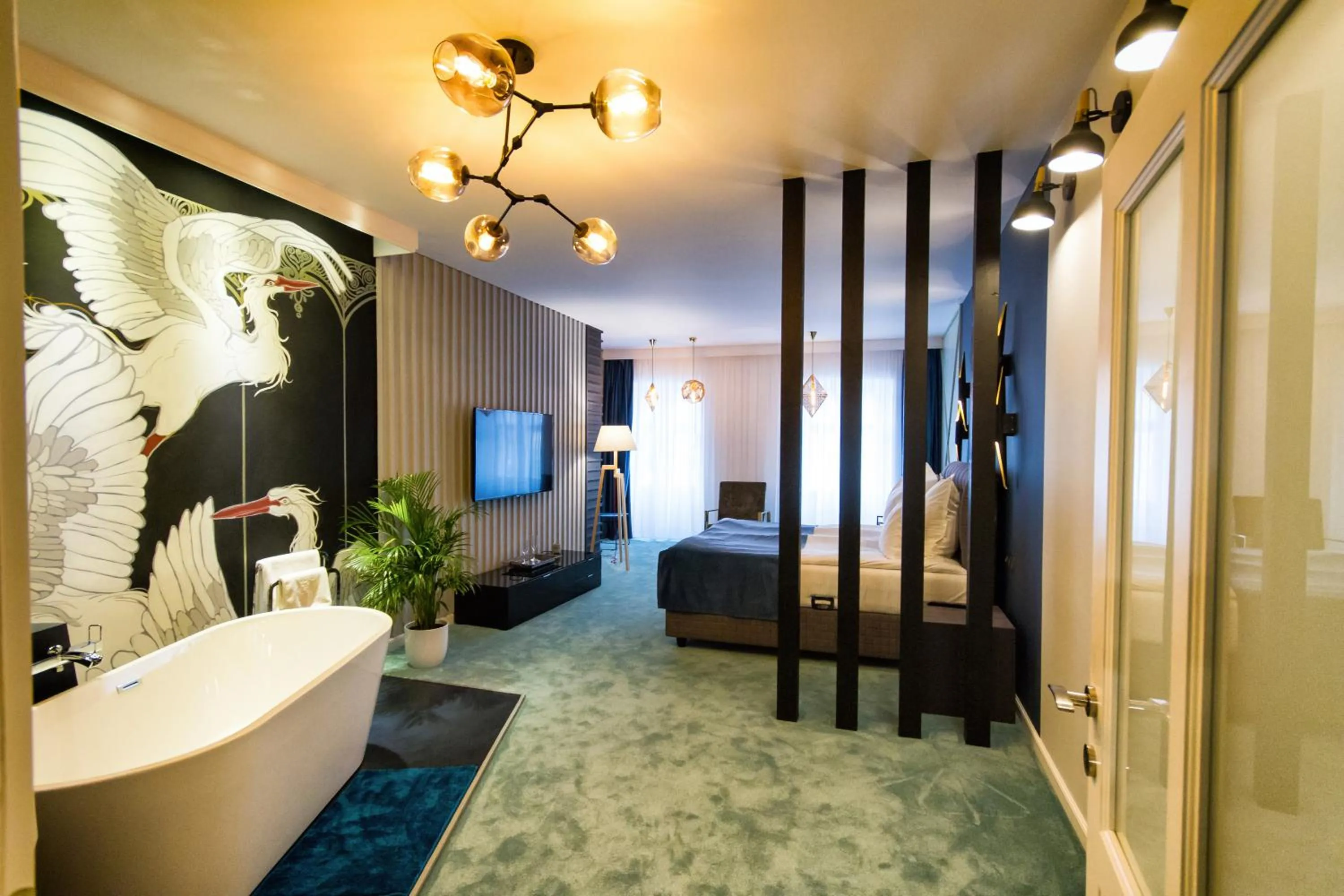 Seating area in Rabbit Hole