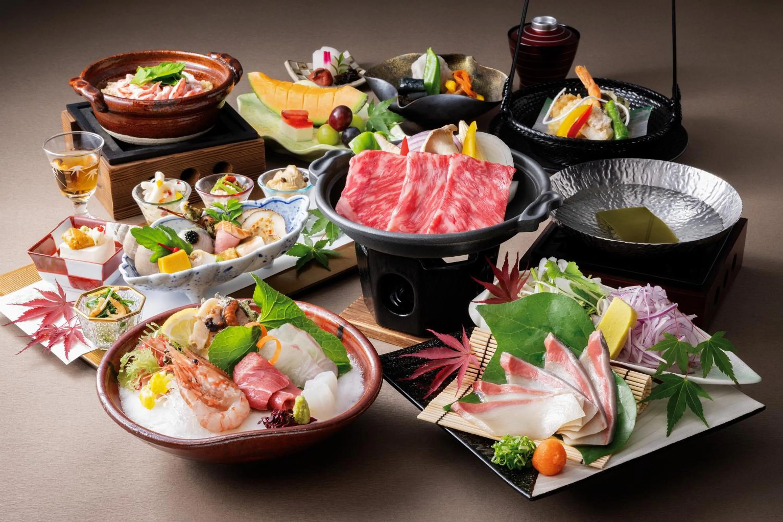 Dinner in Amano Hashidate Hotel