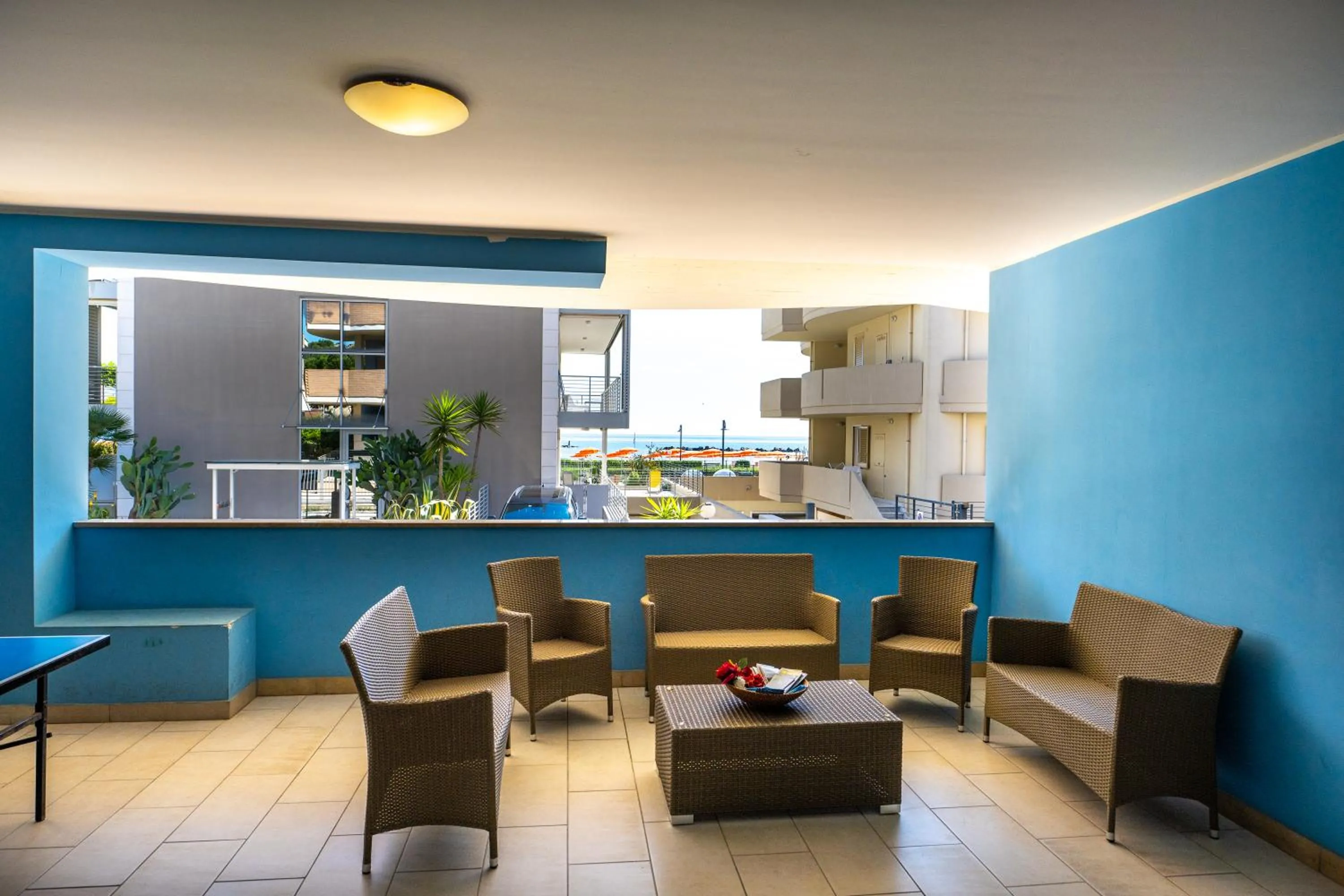 Living room in Di Matteo Hotel
