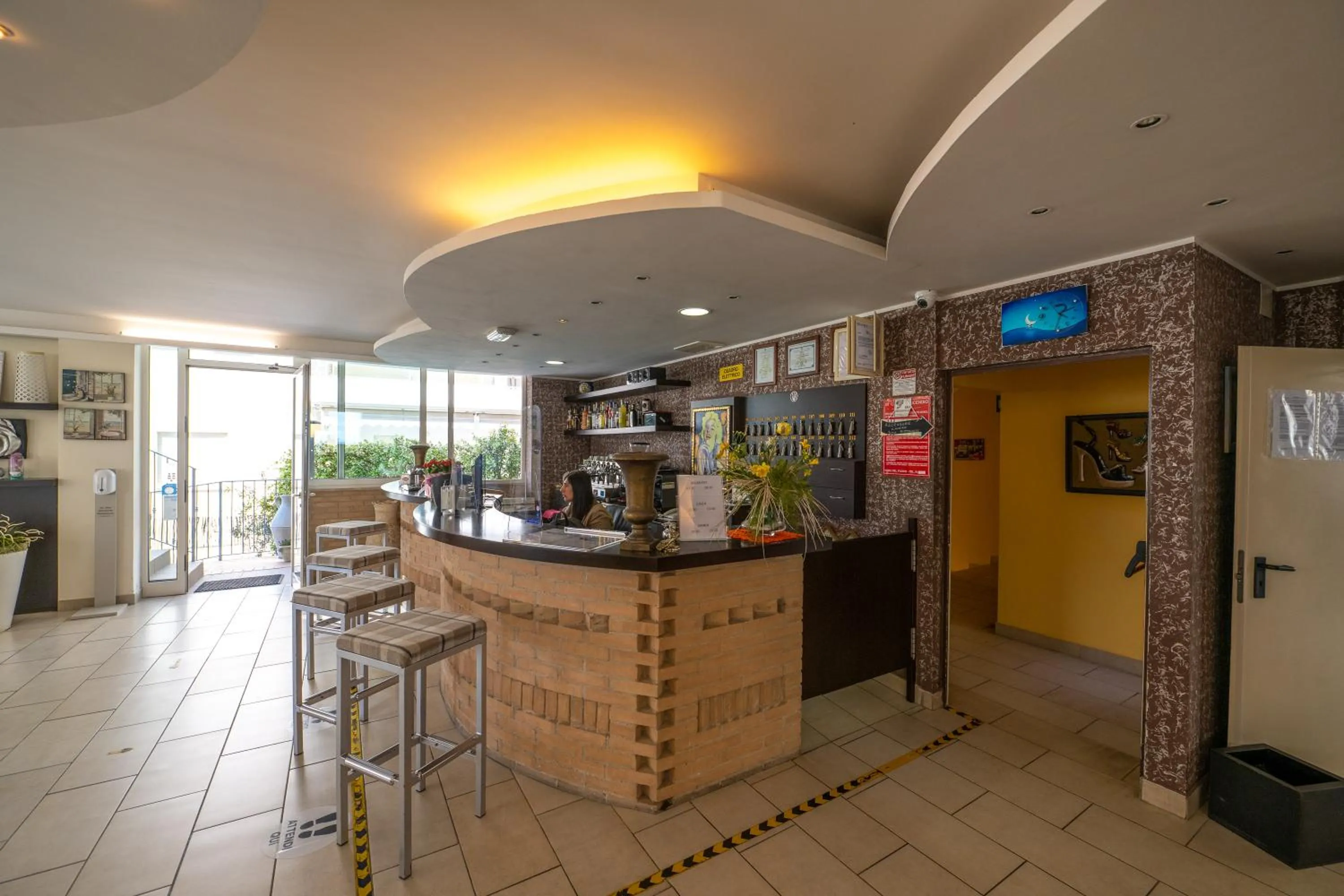 Lobby or reception in Di Matteo Hotel