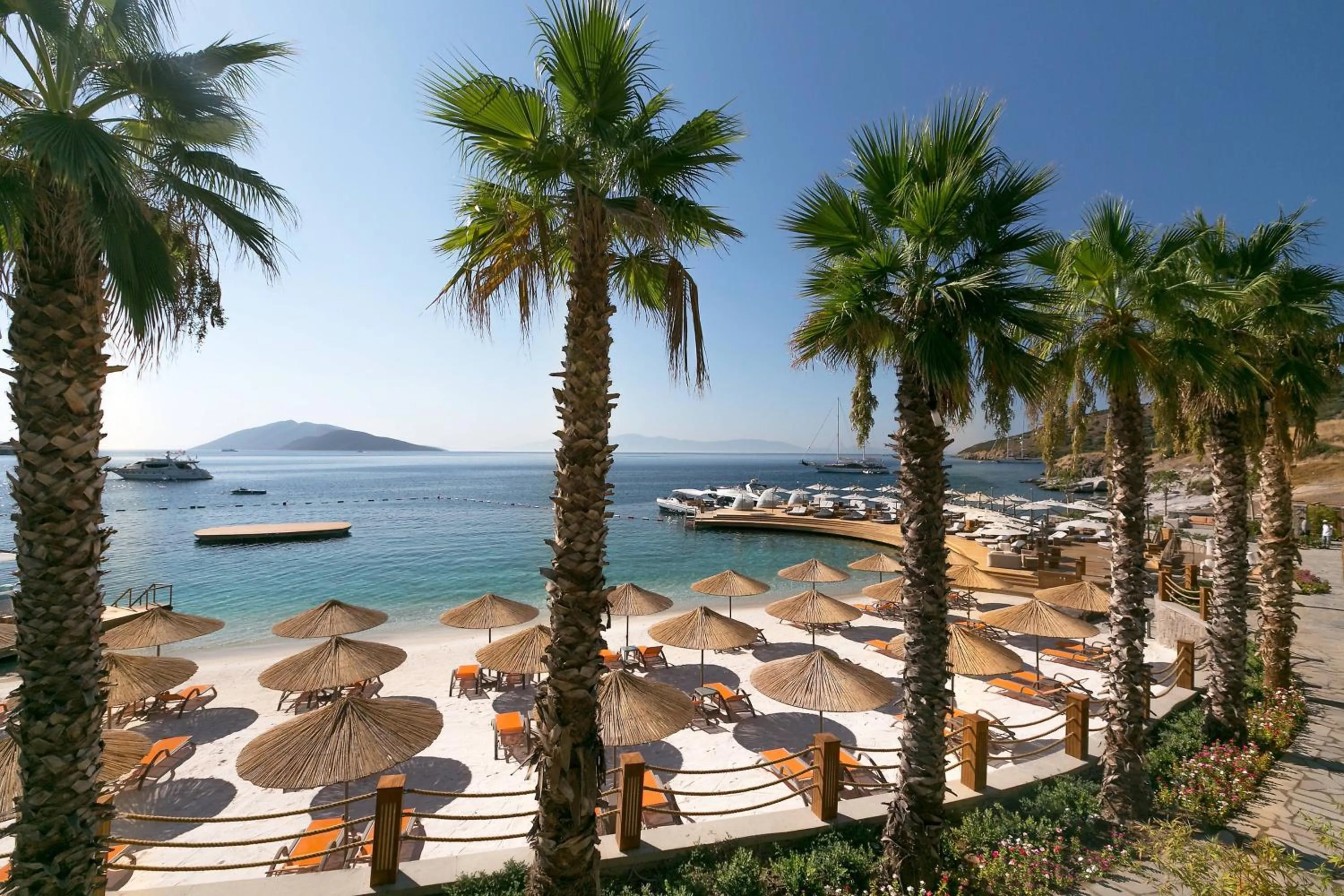 Beach in Caresse, a Luxury Collection Resort & Spa, Bodrum