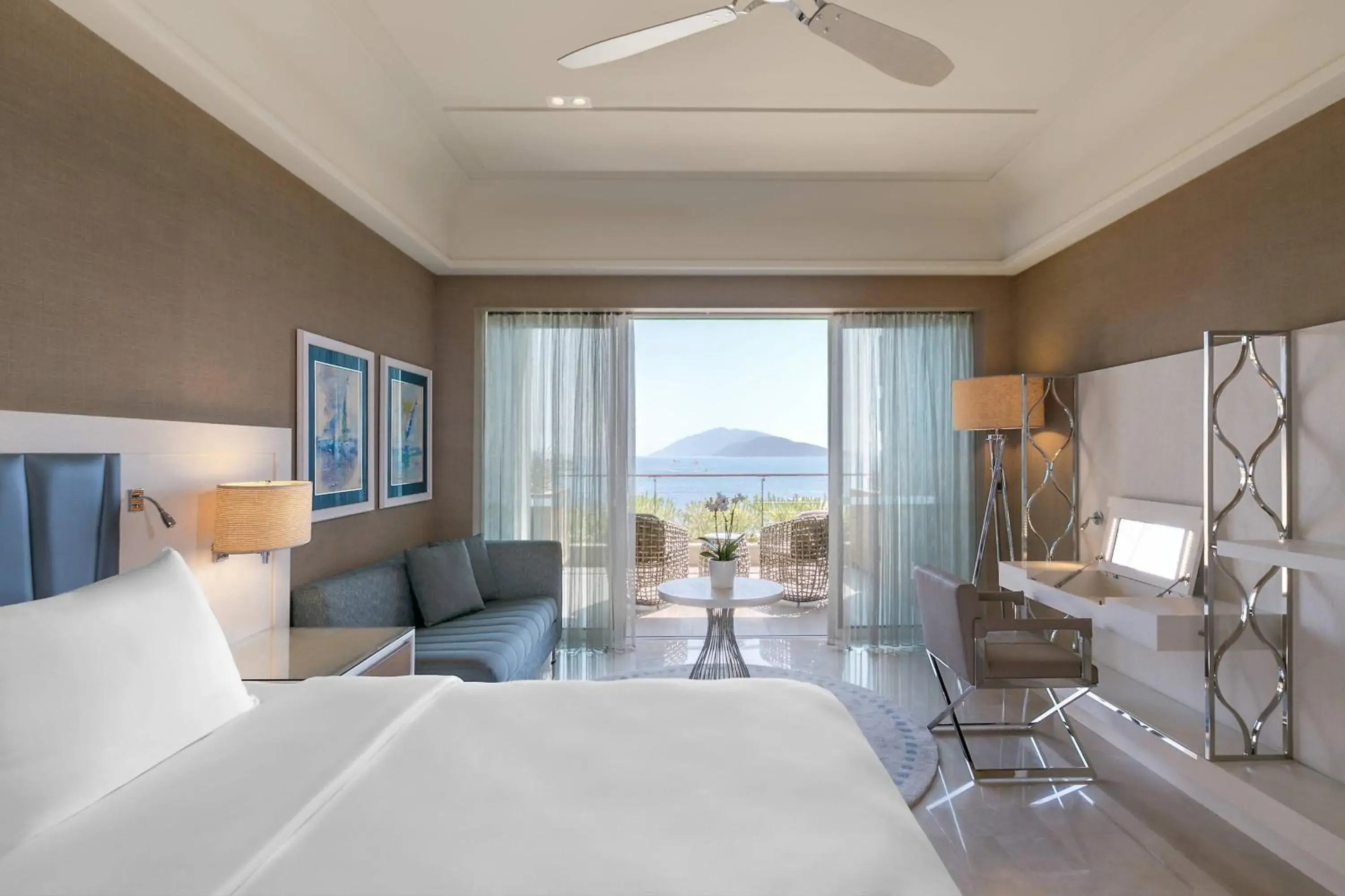 Deluxe Twin Room, Guest room, 2 Queen, Sea view, Balcony in Caresse, a Luxury Collection Resort & Spa, Bodrum Deluxe Twin Room, Guest room, 2 Queen, Sea view, Balcony in Caresse, a Luxury Collection Resort & Spa, Bodrum