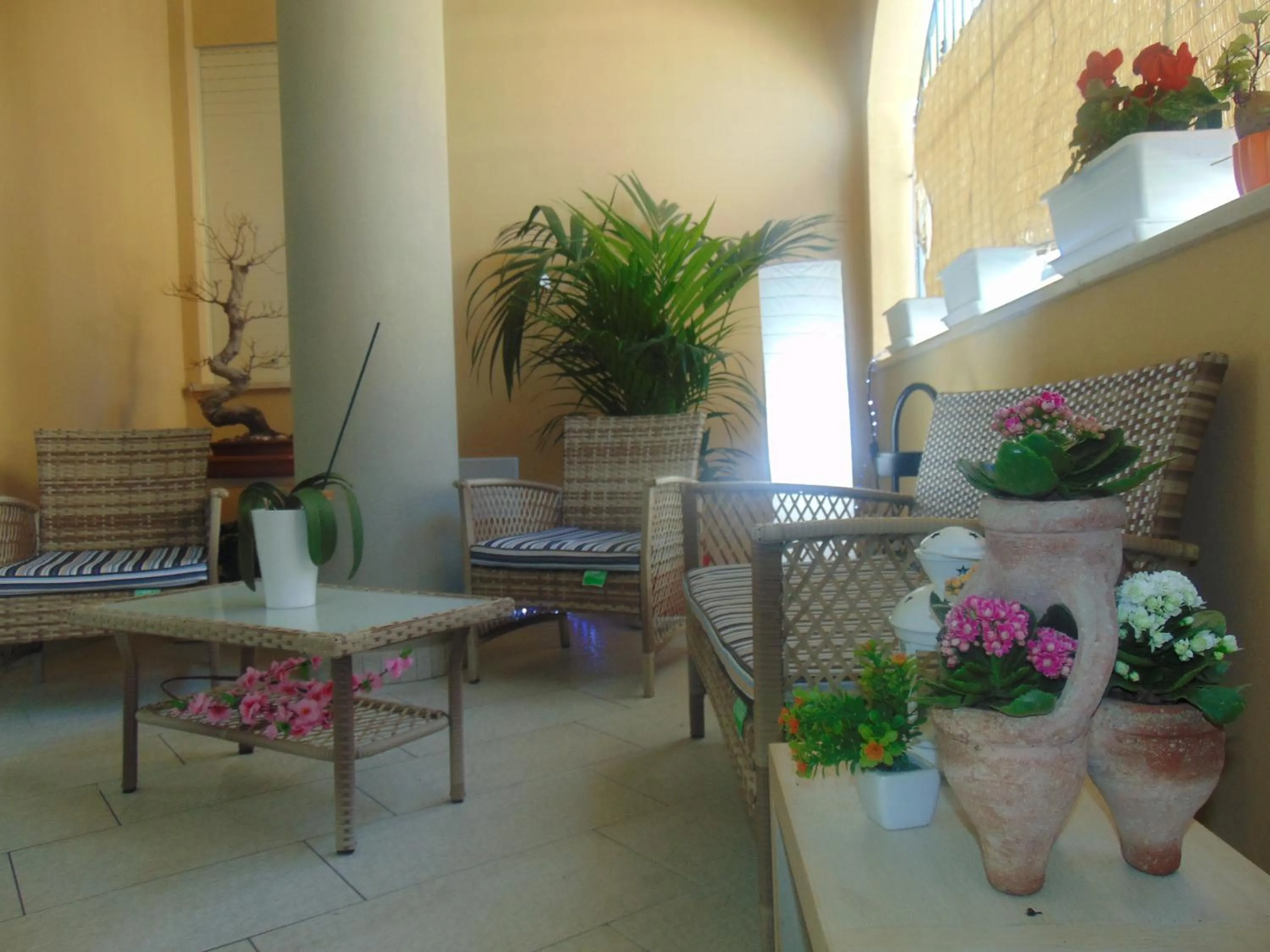 Seating area in Residence Le Isole