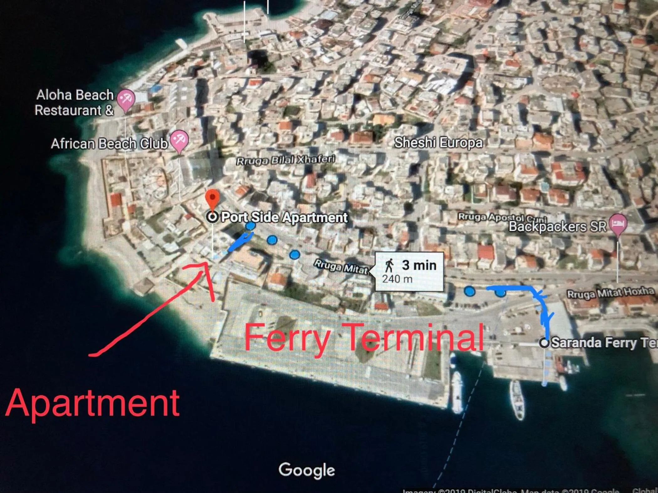 Port Side Sarande