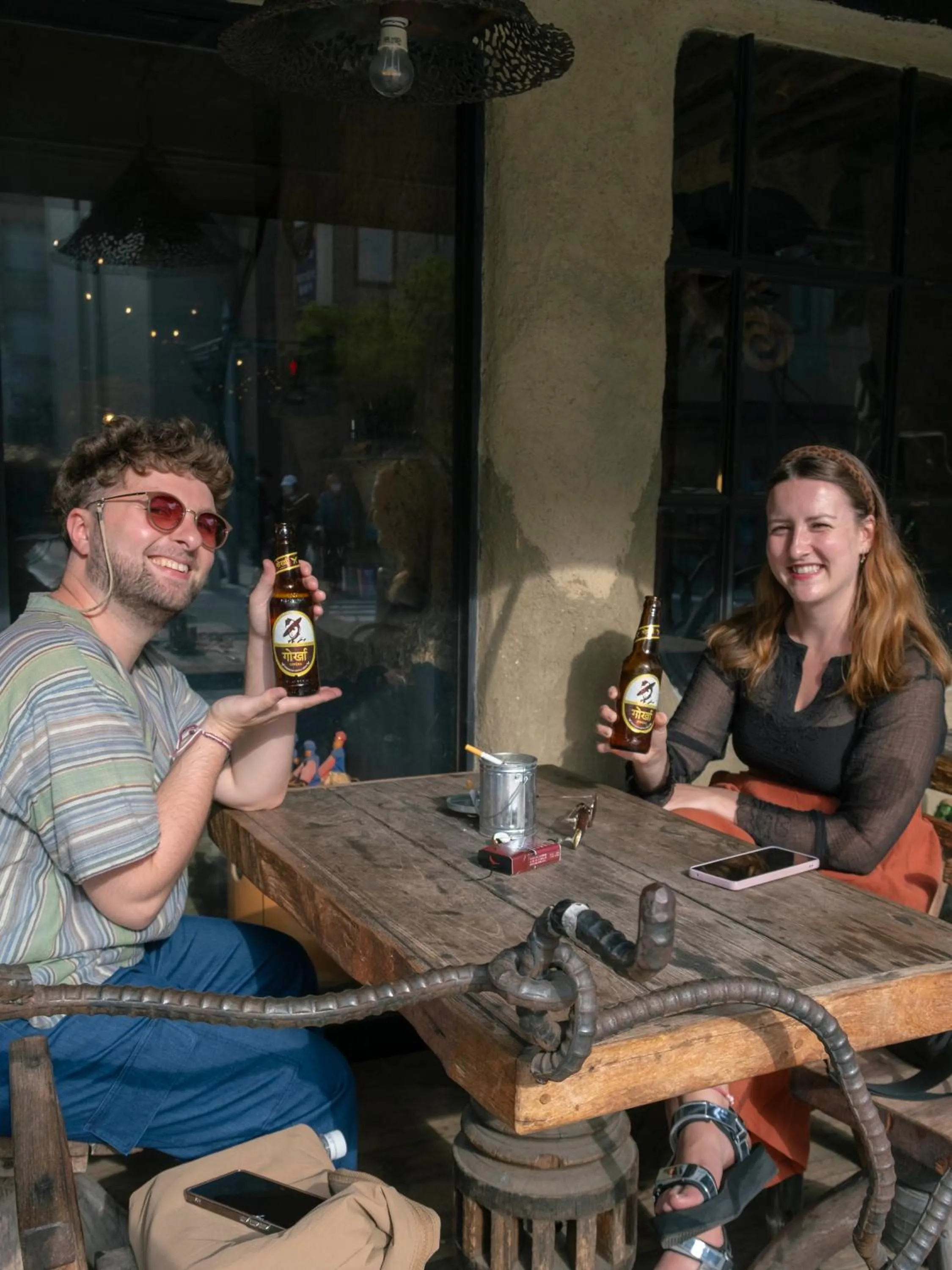 Balcony/Terrace in Worldtreck Dinner & Guesthouse Pise