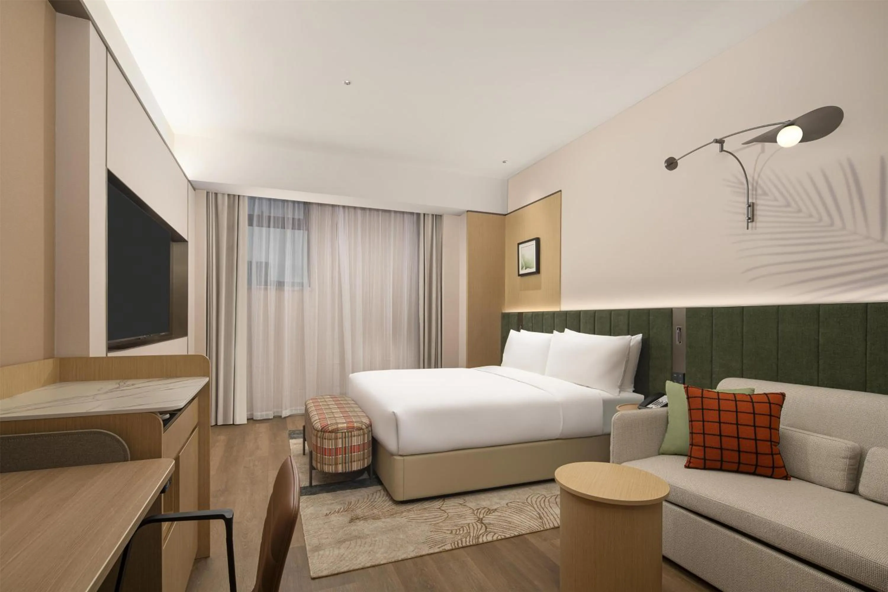 Bed in Hilton Garden Inn Linyi Shangcheng