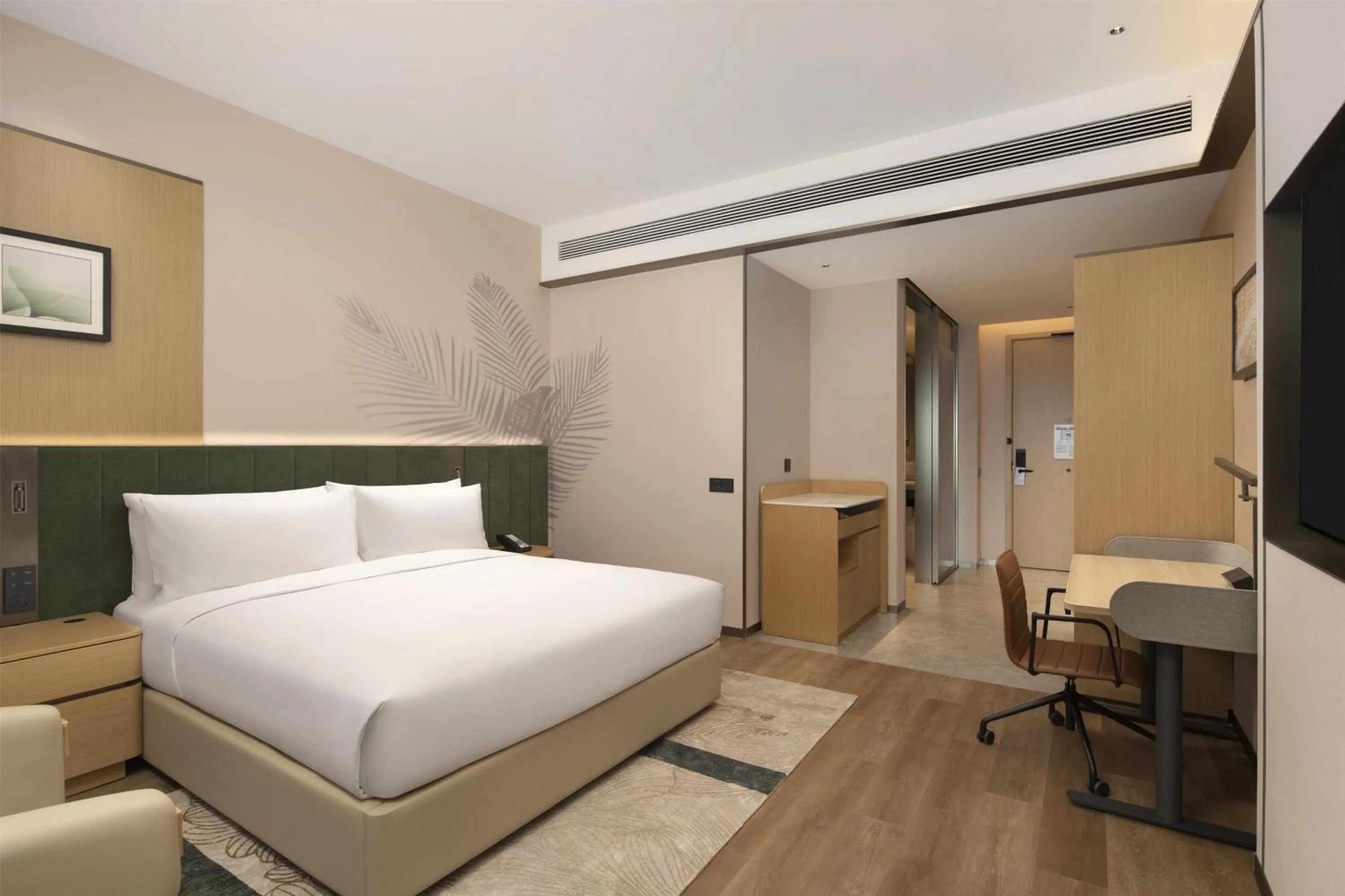 Bed in Hilton Garden Inn Linyi Shangcheng