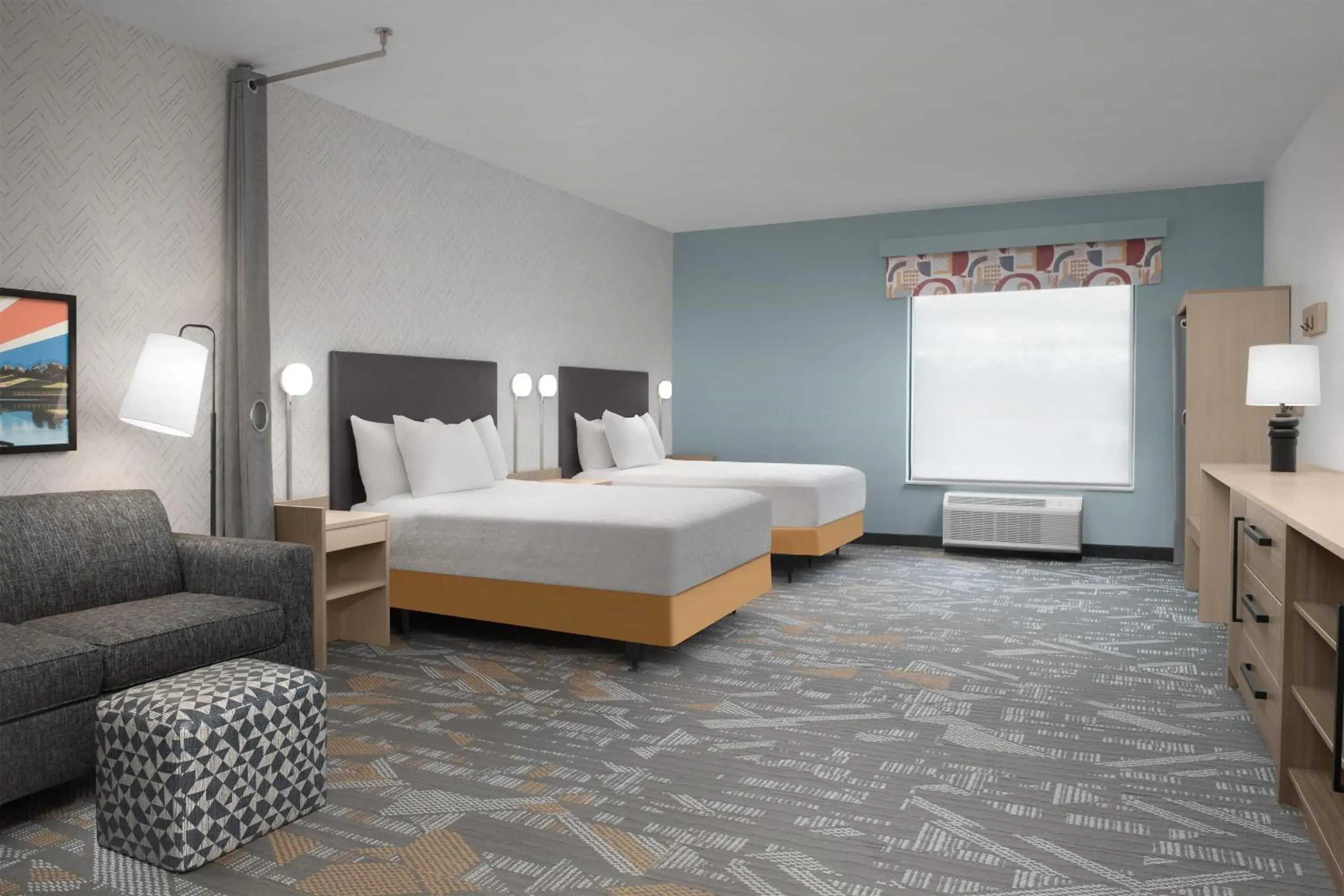 Bed in Home2 Suites By Hilton Syracuse Liverpool Airport Area Bed in Home2 Suites By Hilton Syracuse Liverpool Airport Area