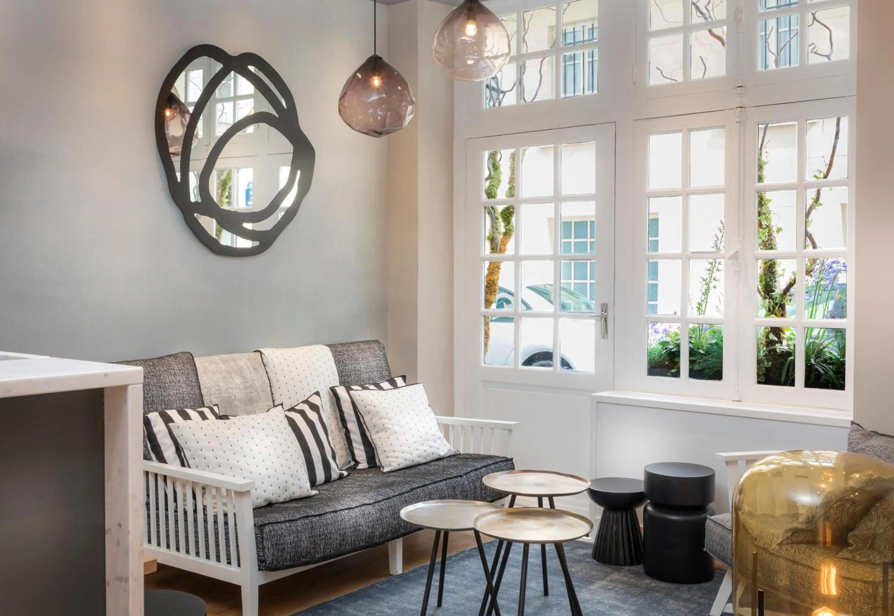 Lobby or reception in Hôtel Jeanne d'Arc Le Marais