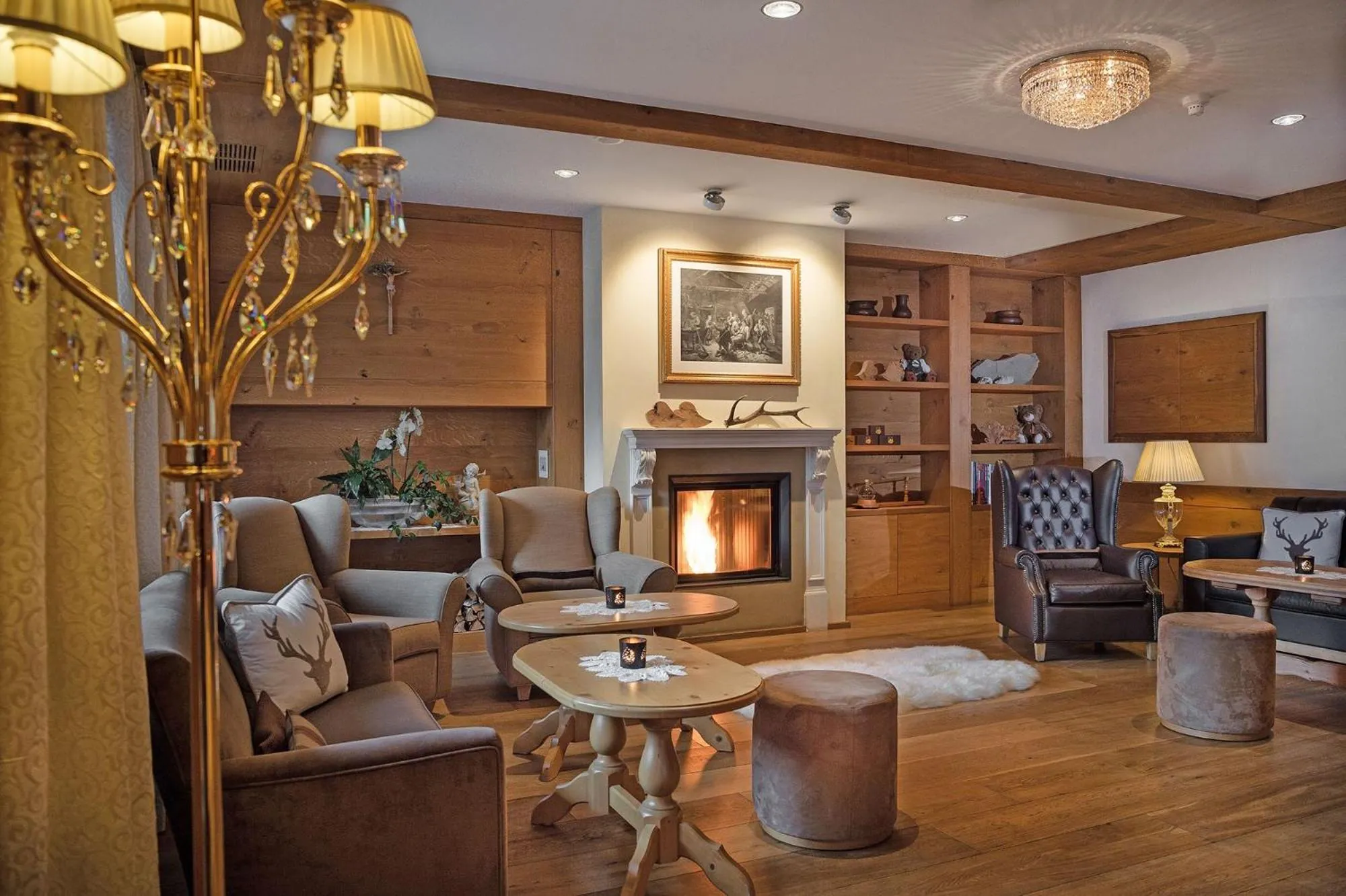 Lobby or reception in Bärenhotel