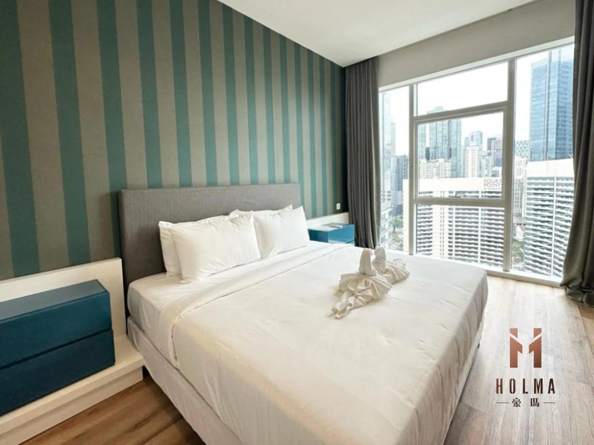 Bed in The Platinum KLCC by Holma