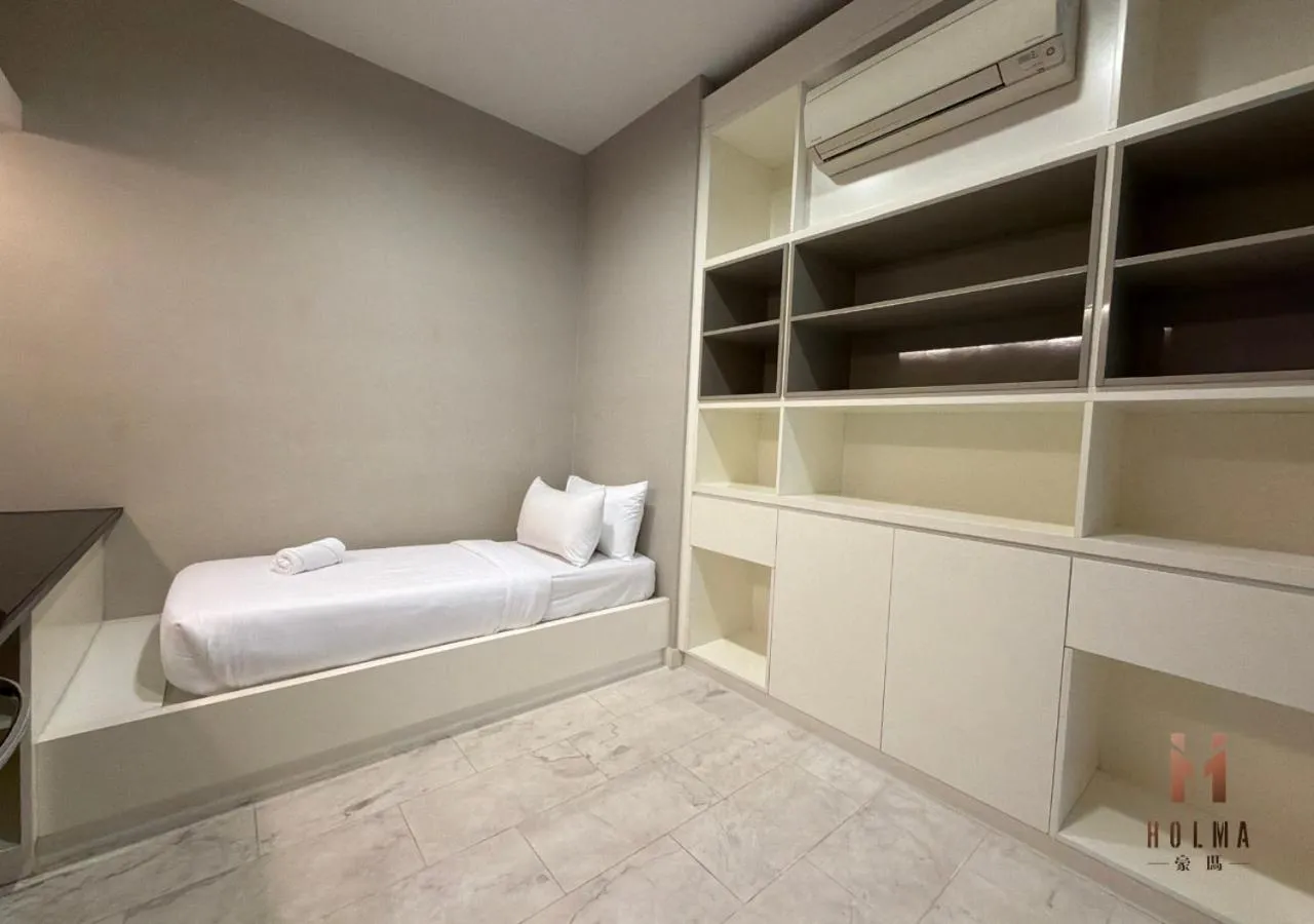 Bedroom, Bed in The Platinum KLCC by Holma