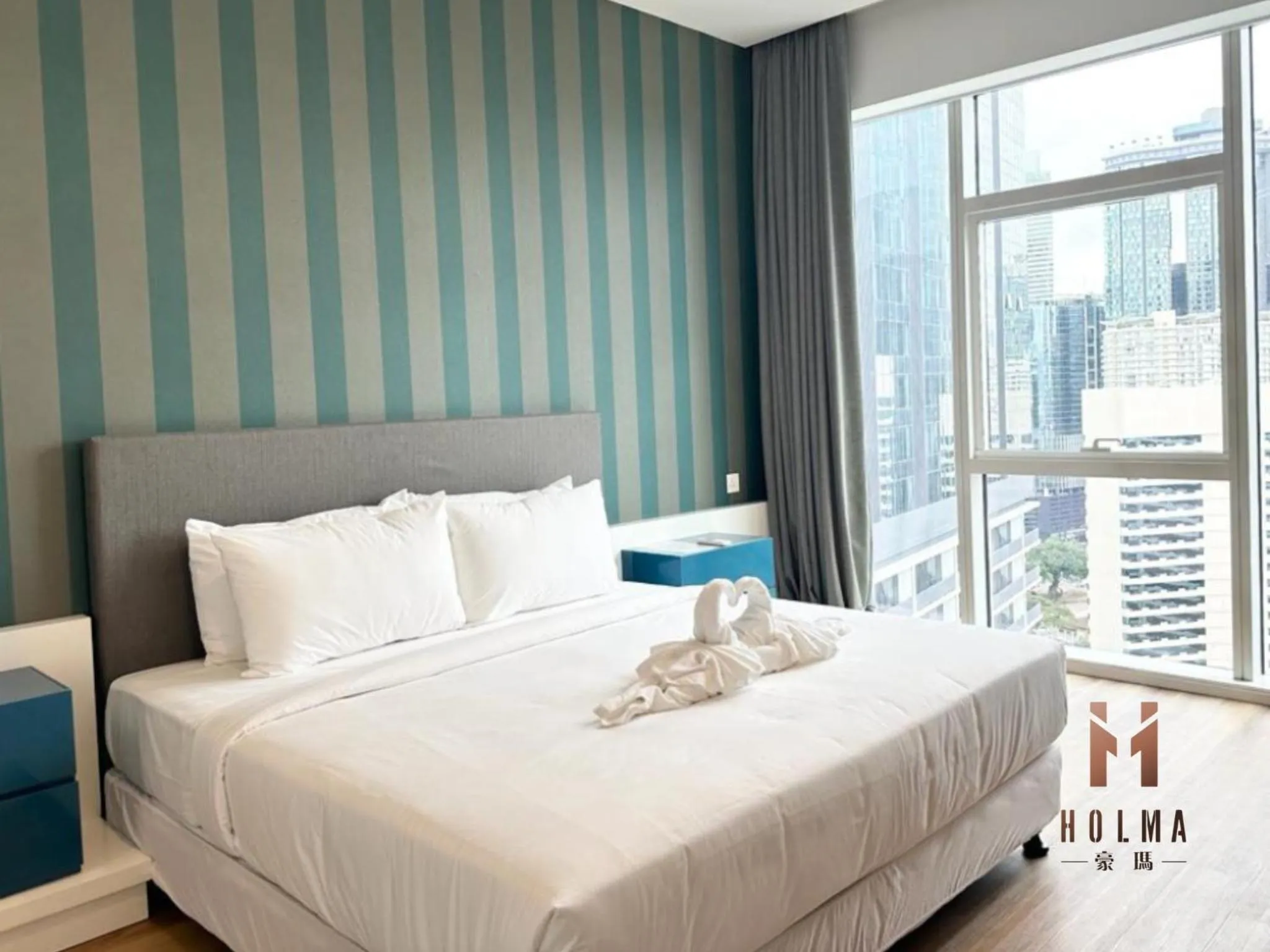 Bed in The Platinum KLCC by Holma