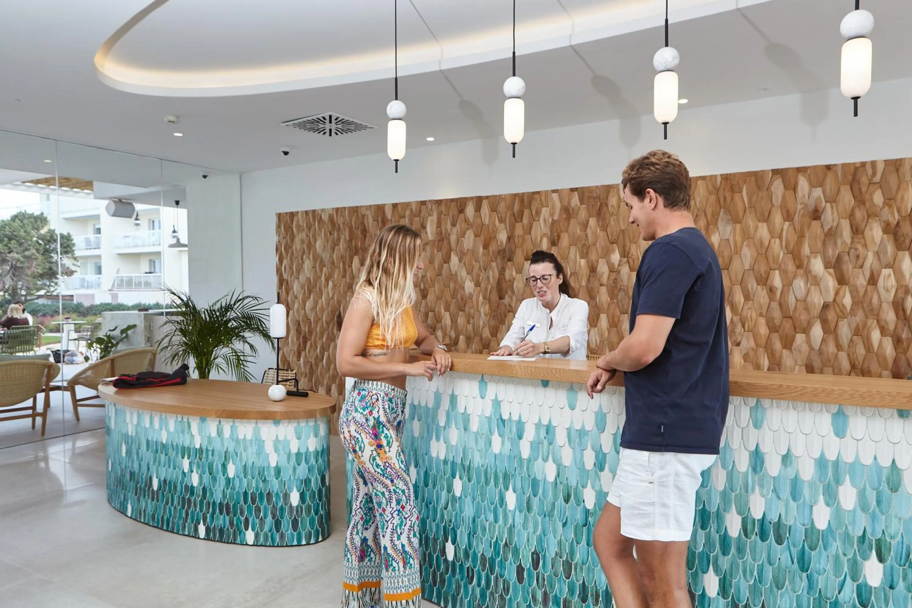 Lobby or reception in Can Salia