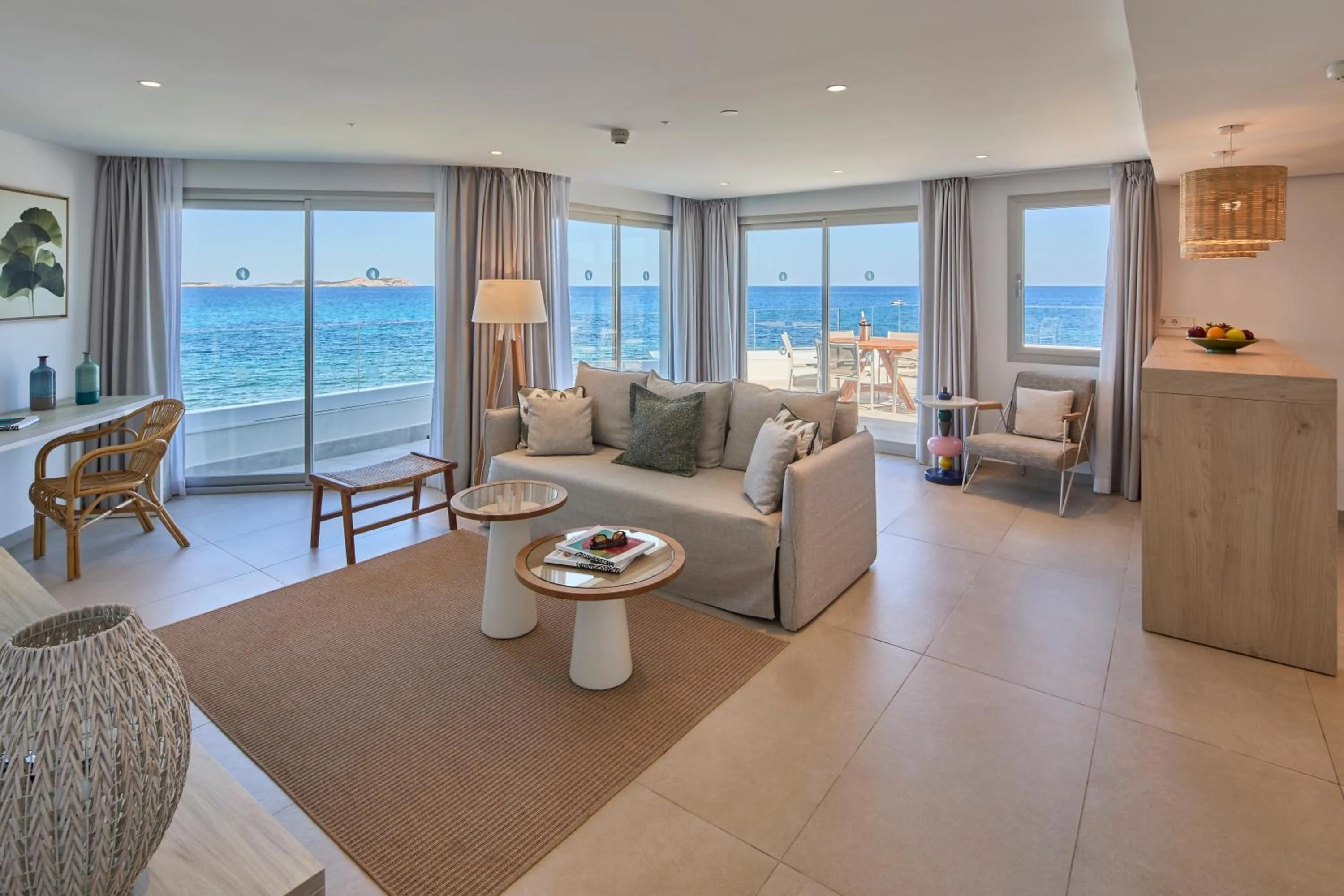 Living room in Can Salia