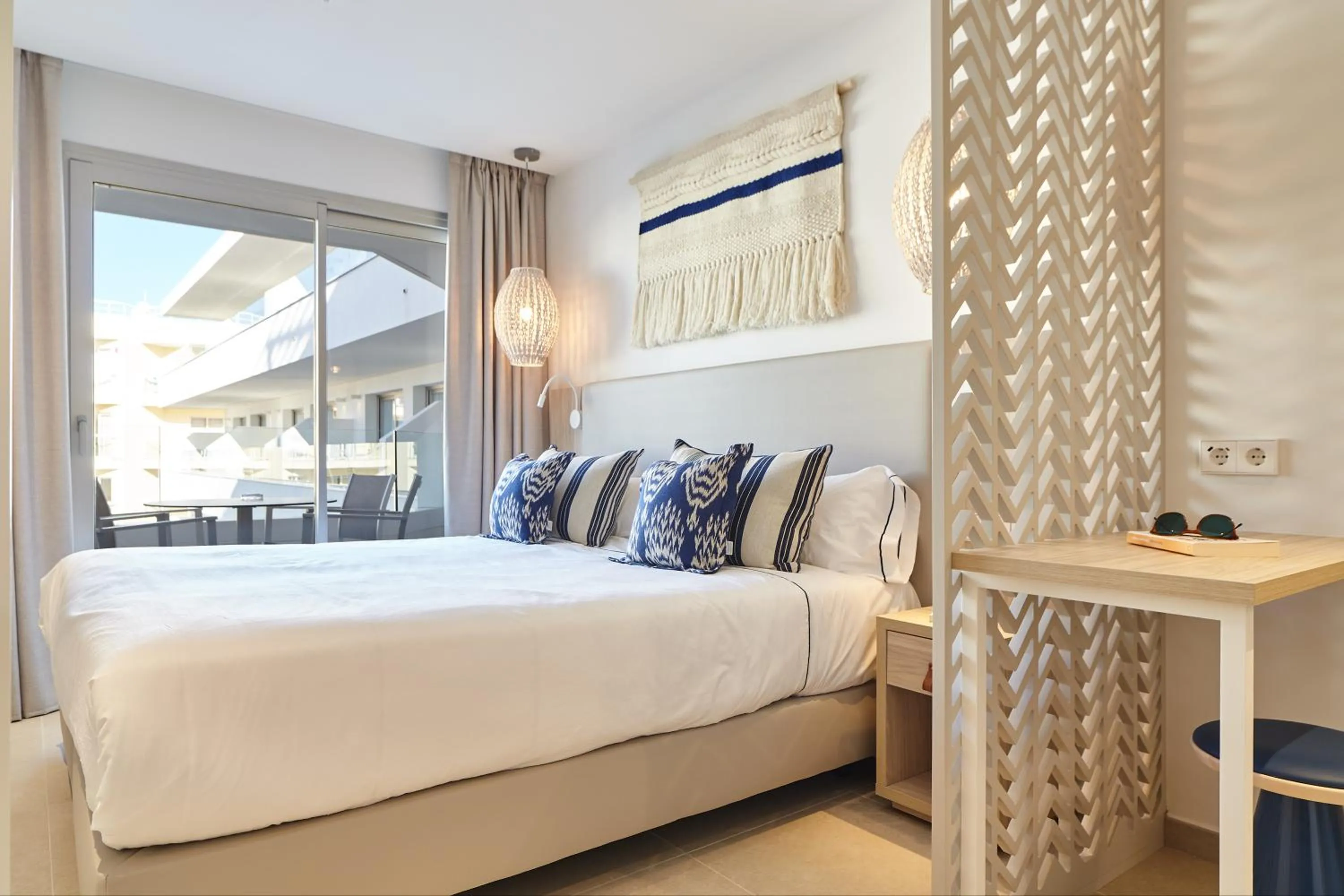 Balcony/Terrace, Bed in Can Salia