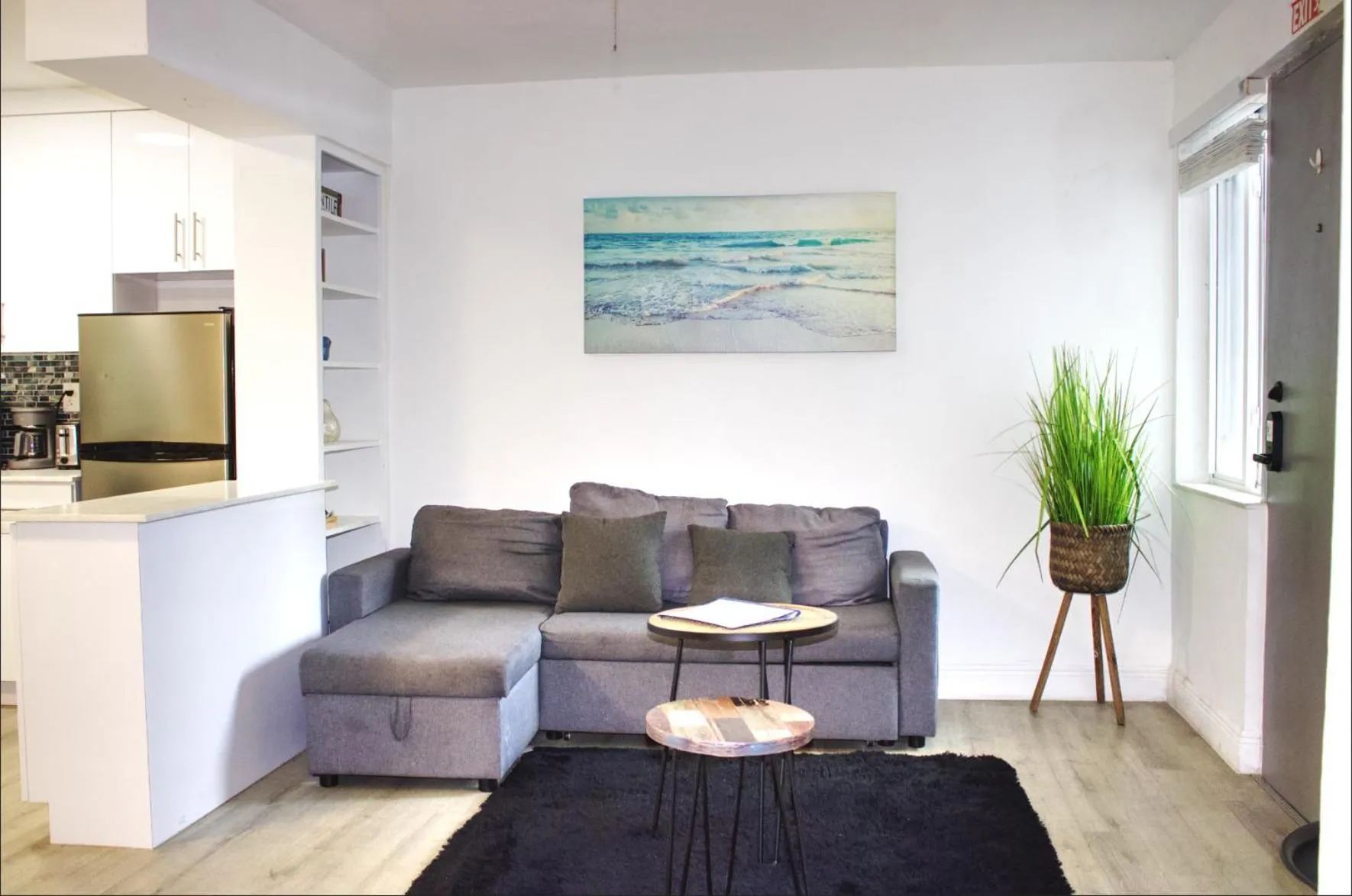 Seating area in The Madison by the Gold Nests