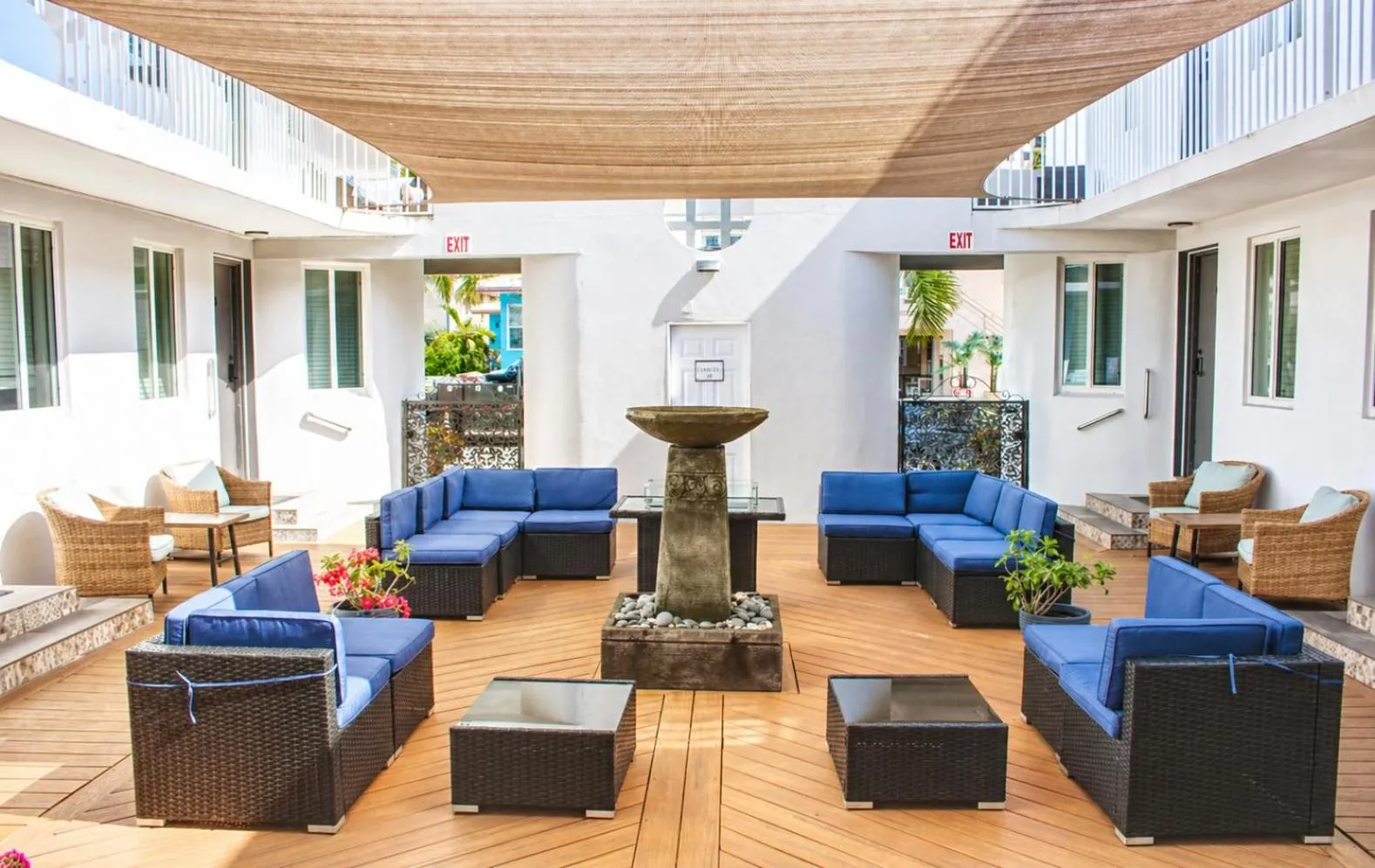 Patio in The Madison by the Gold Nests
