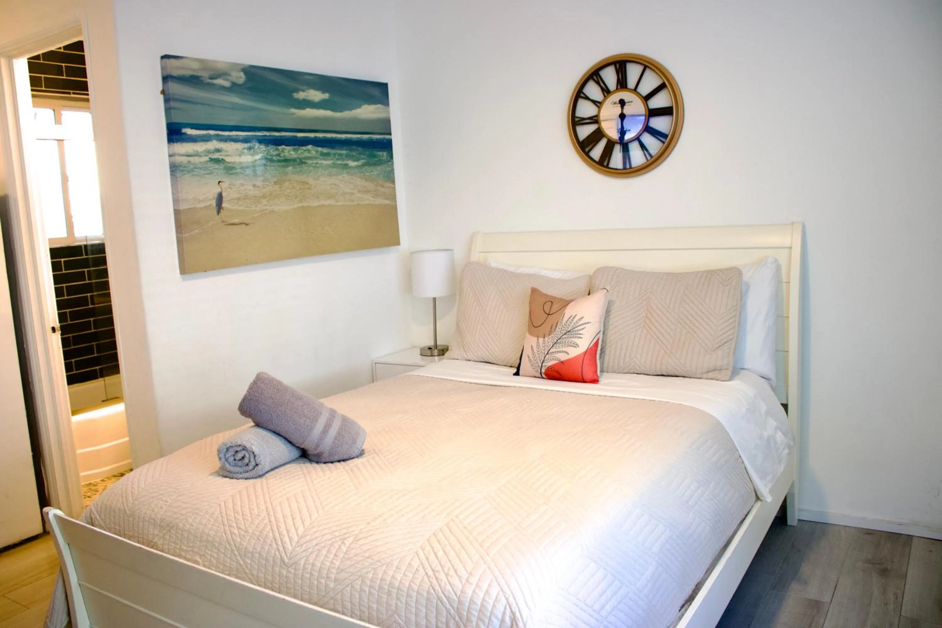 Bed in The Madison by the Gold Nests