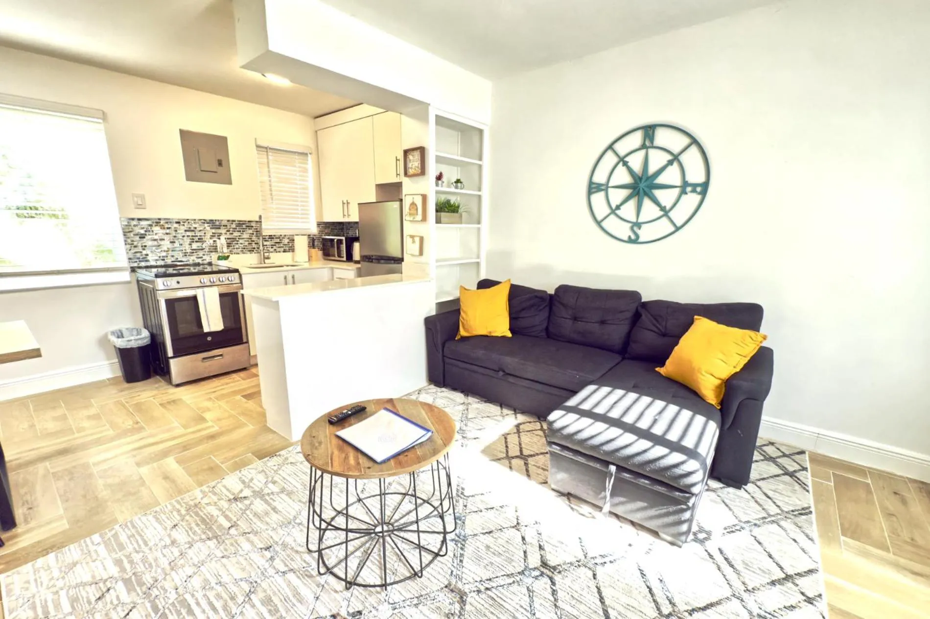 Living room in The Madison by the Gold Nests