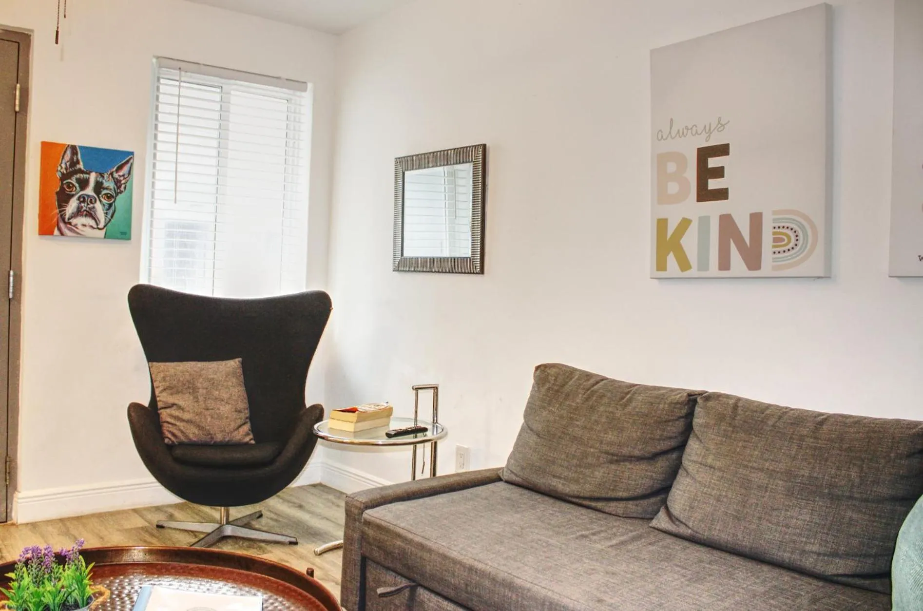 Living room in The Madison by the Gold Nests