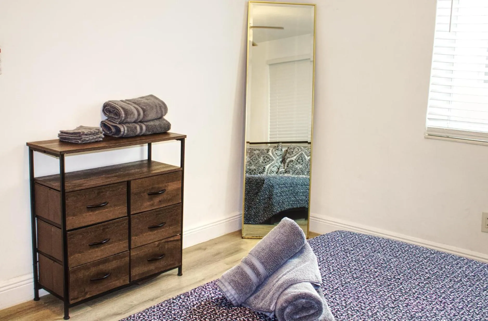 Bed in The Madison by the Gold Nests