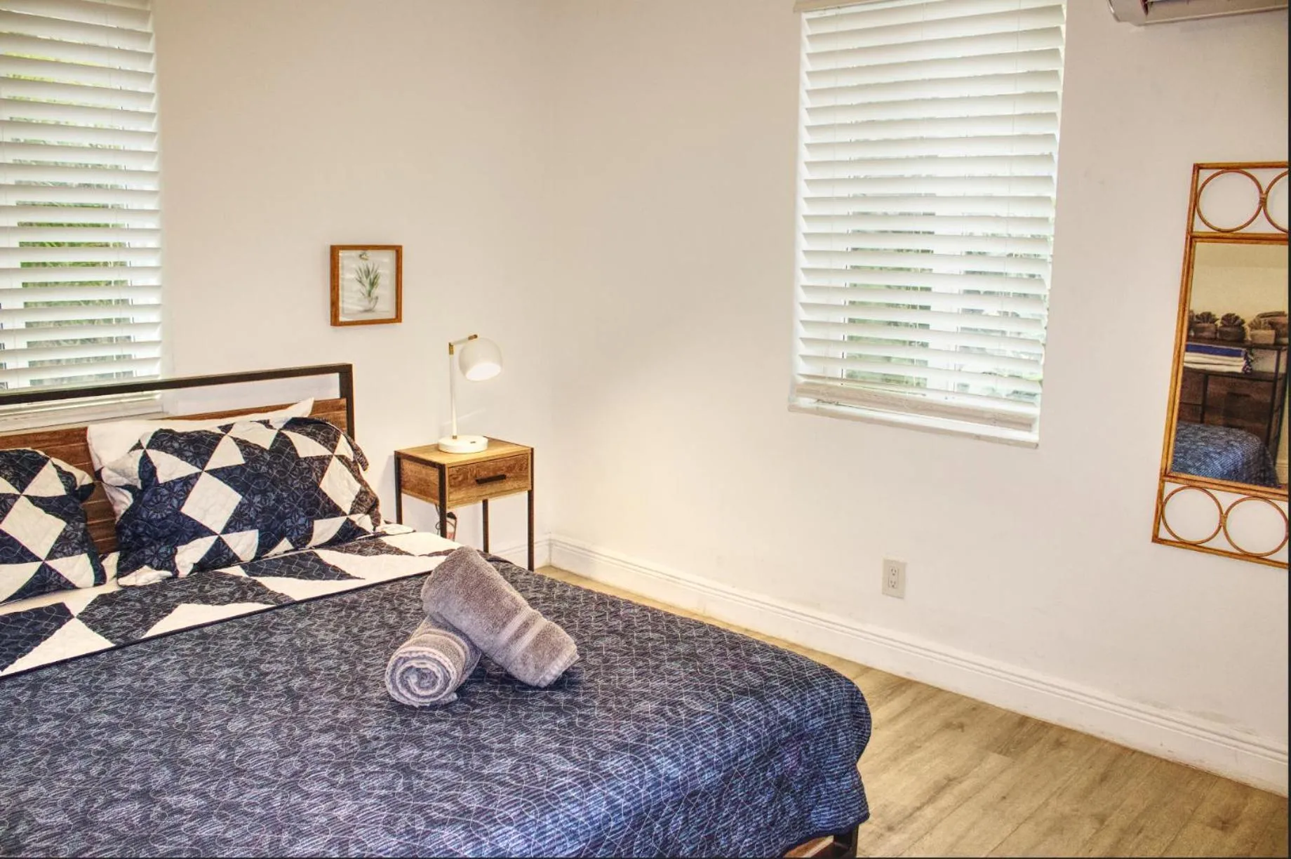 Bed in The Madison by the Gold Nests