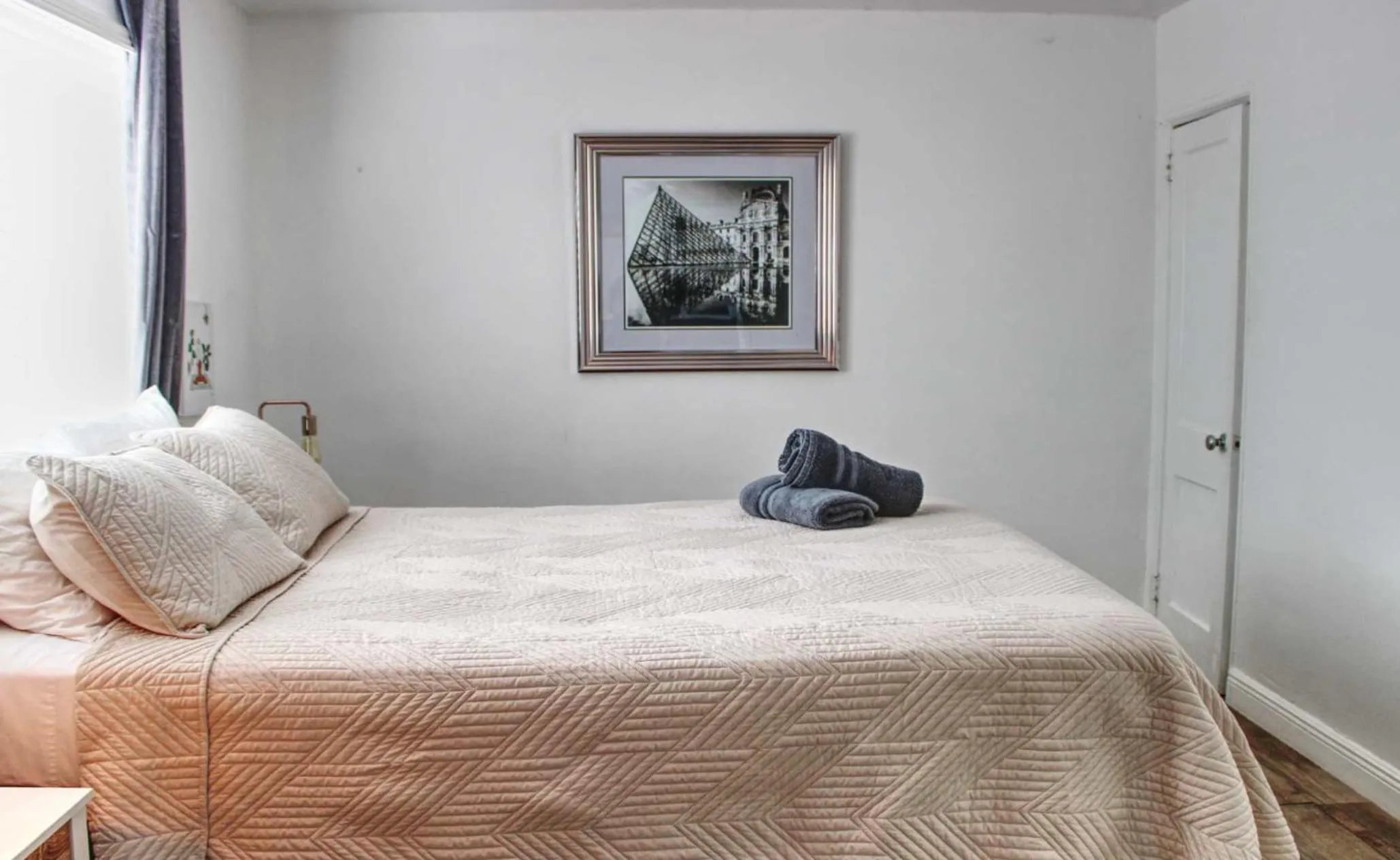 Bed in The Madison by the Gold Nests
