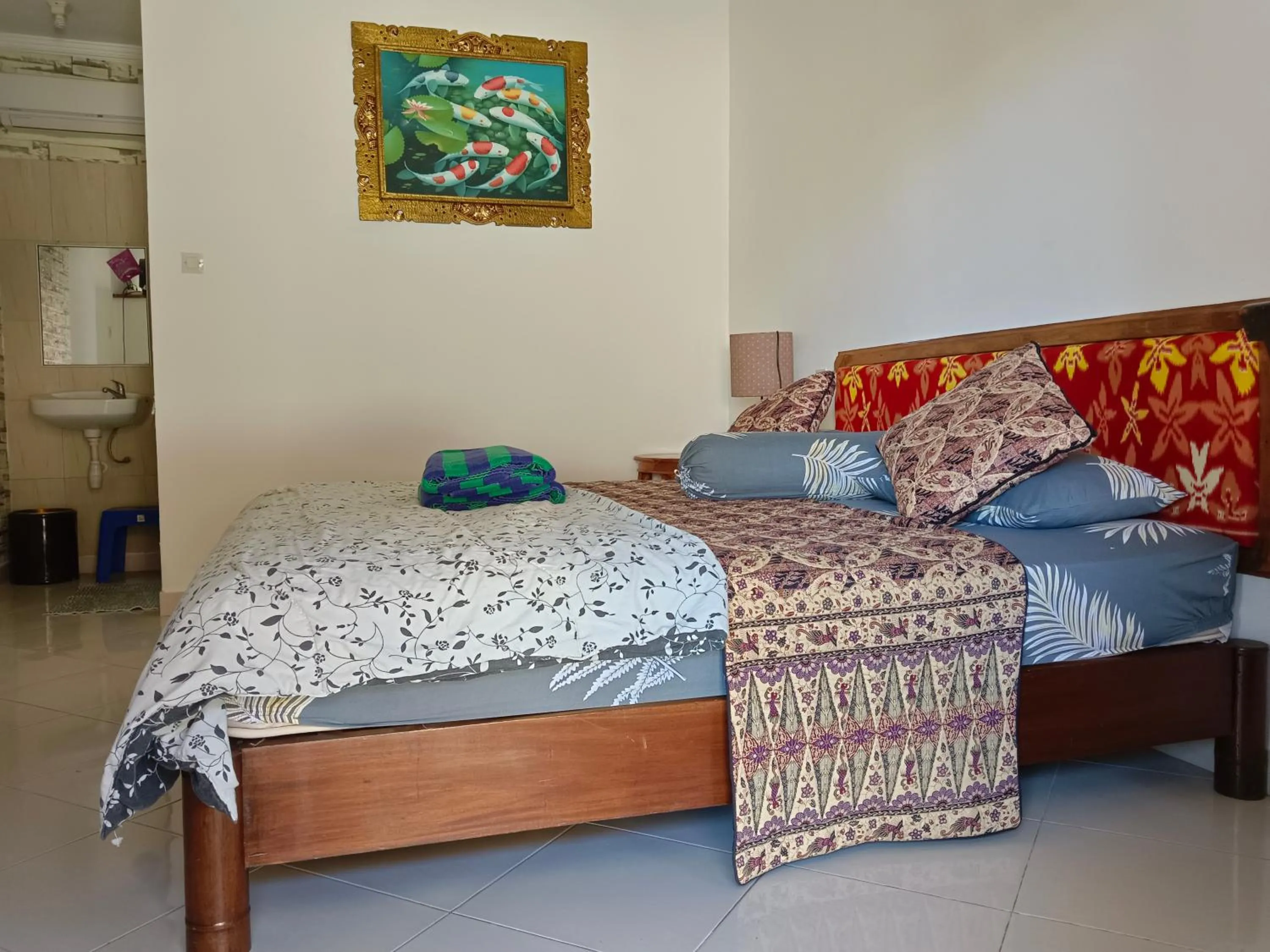 Bedroom, Bed in Double N Guesthouse Sanur Bali