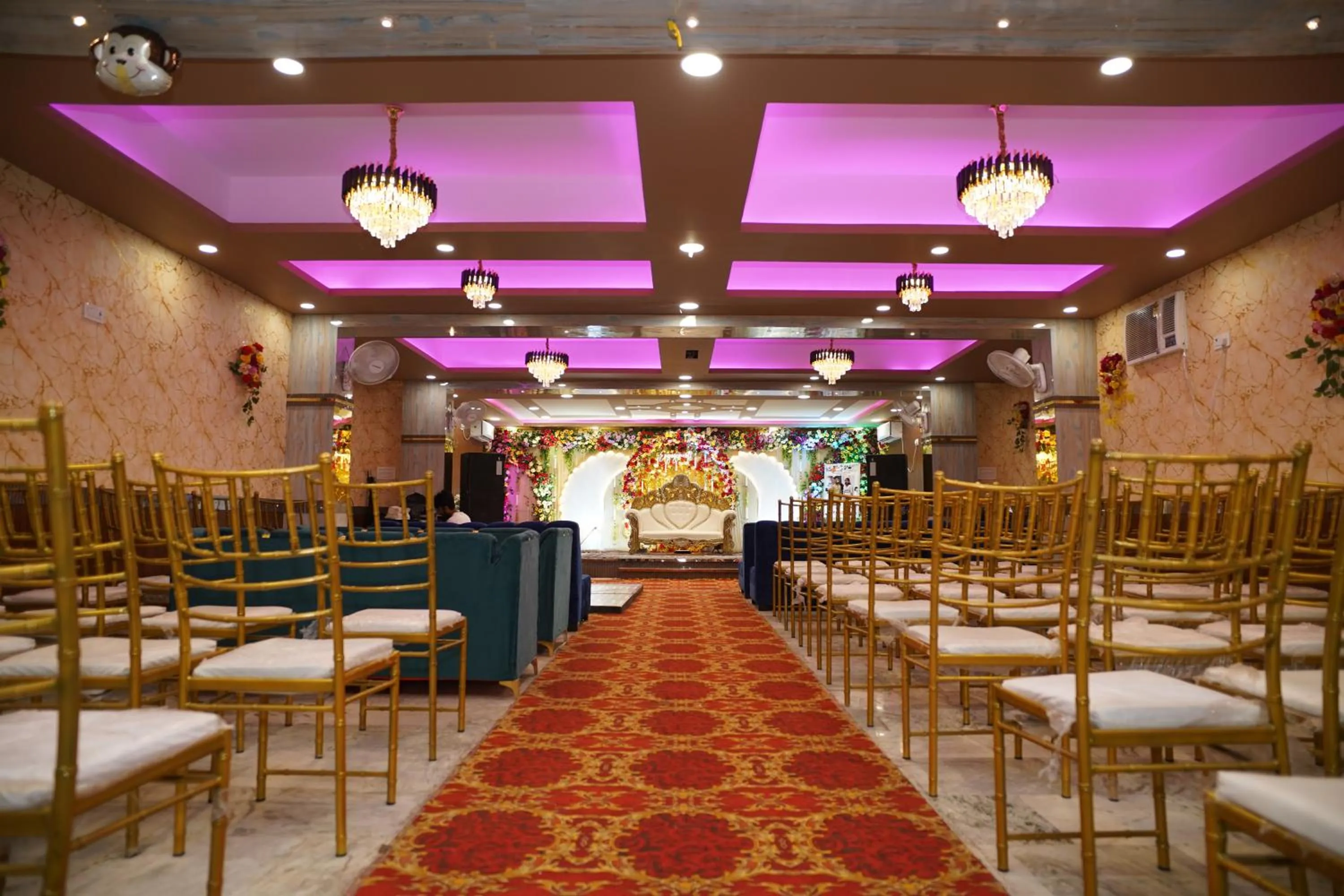 Seating area in The ARL Hotels & Banquets