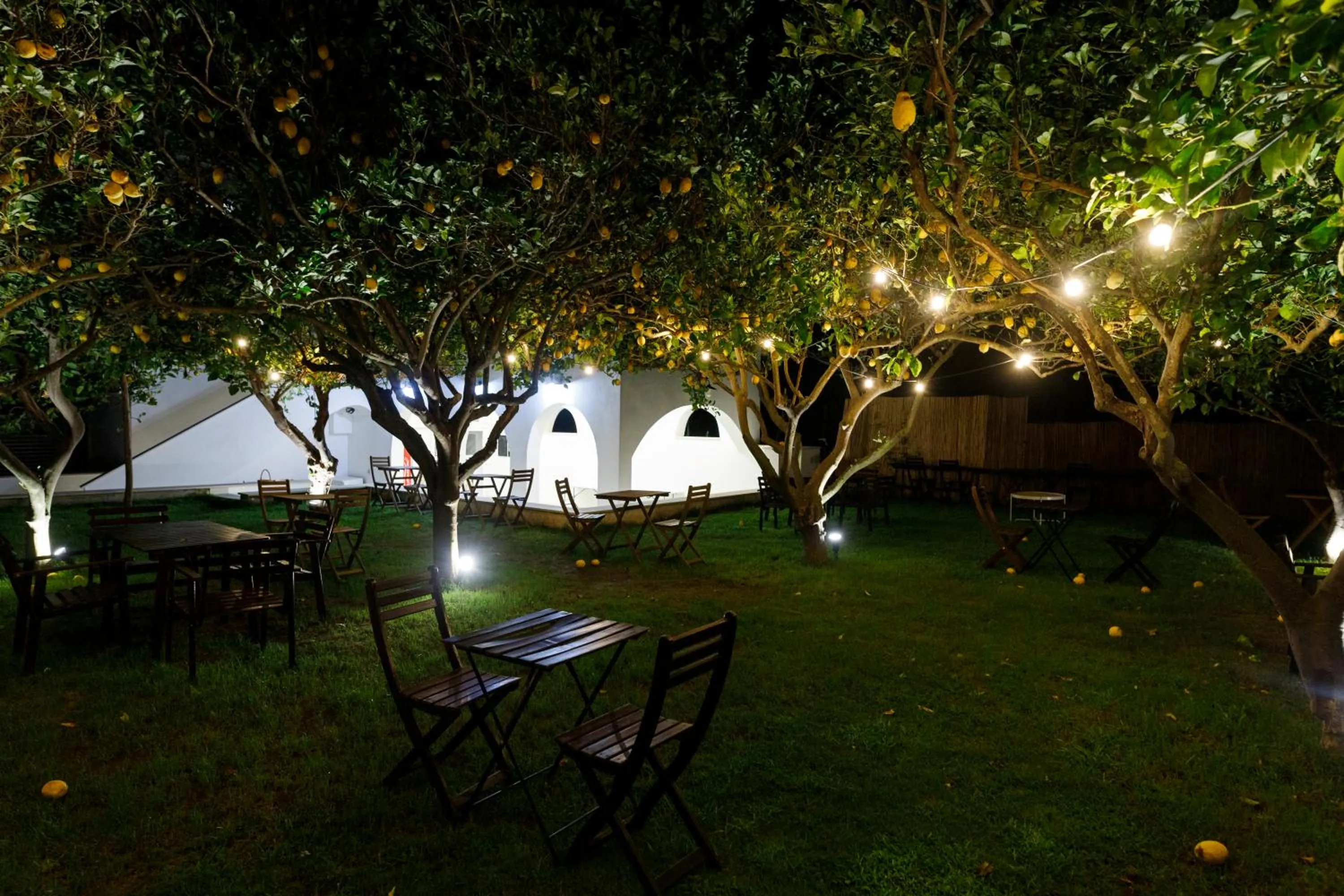 Patio in La Casa sul Faro