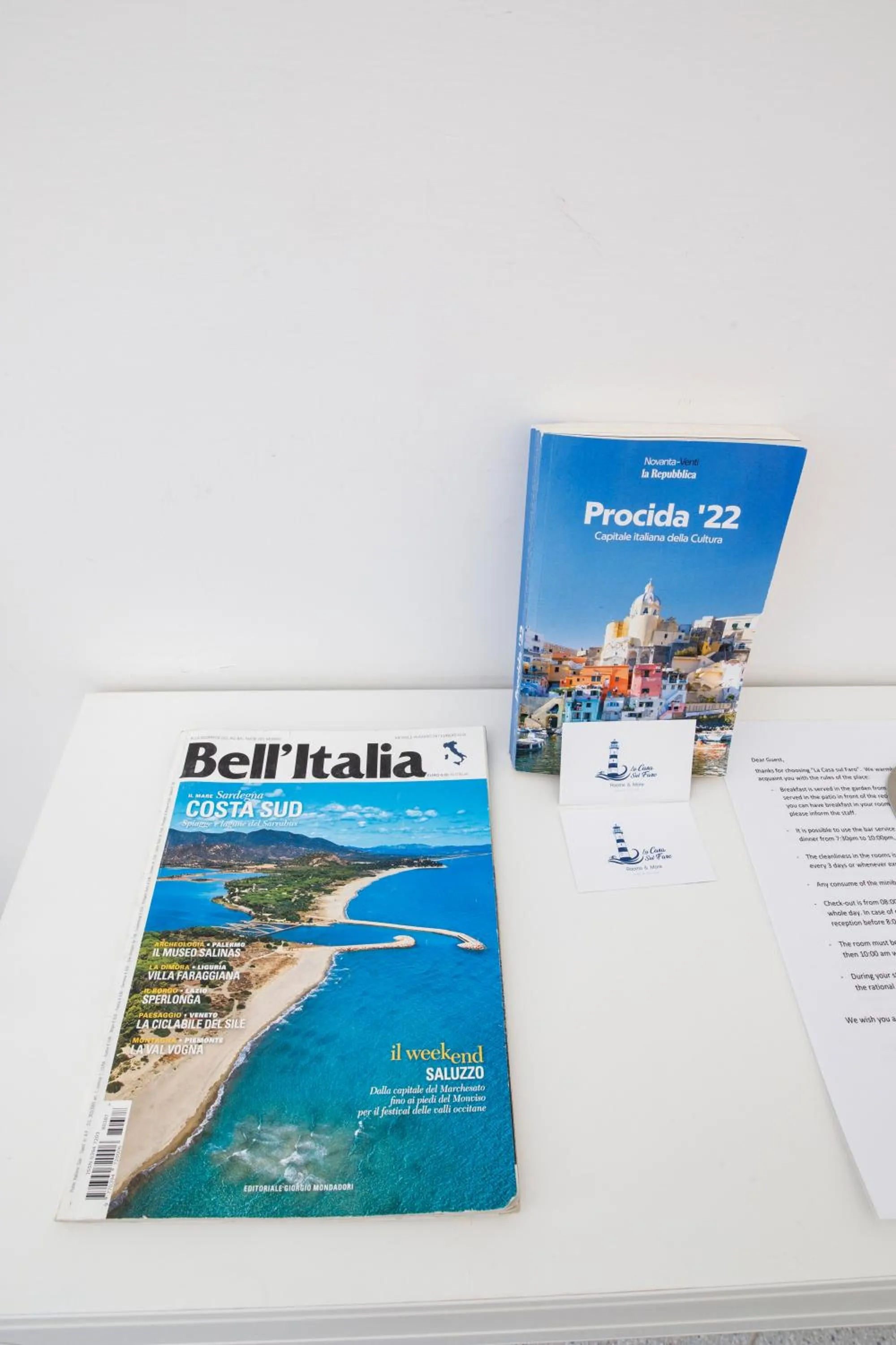 Bedroom in La Casa sul Faro