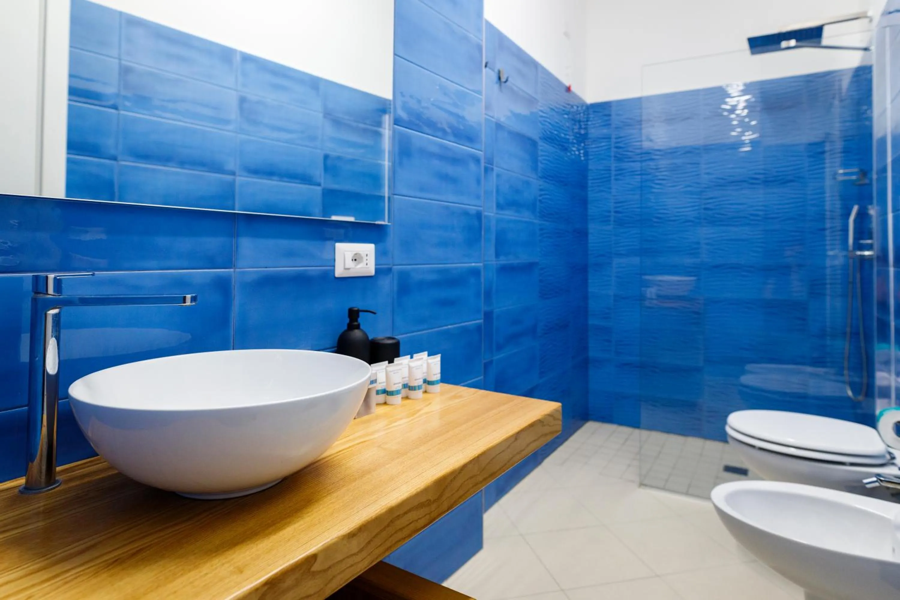 Bathroom in La Casa sul Faro