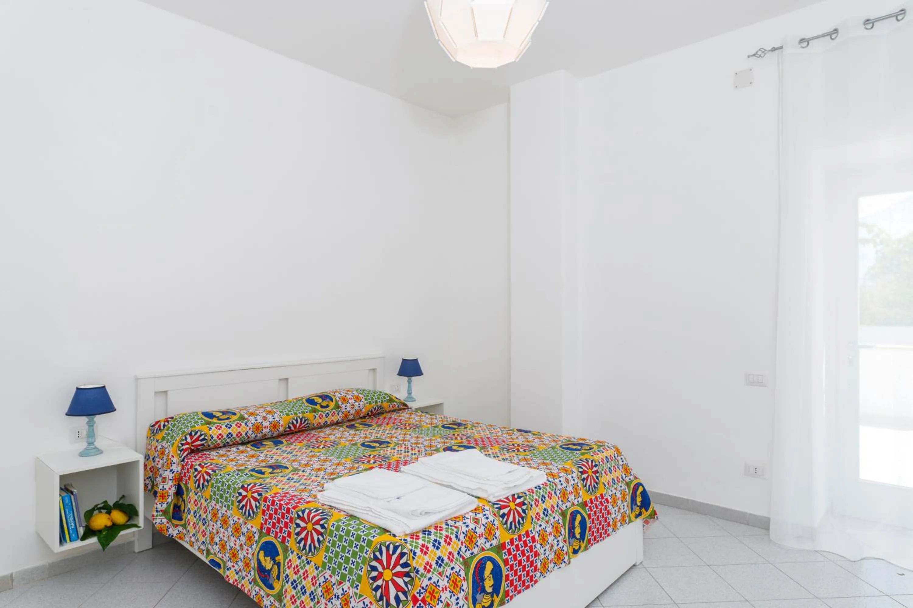 Bed in La Casa sul Faro