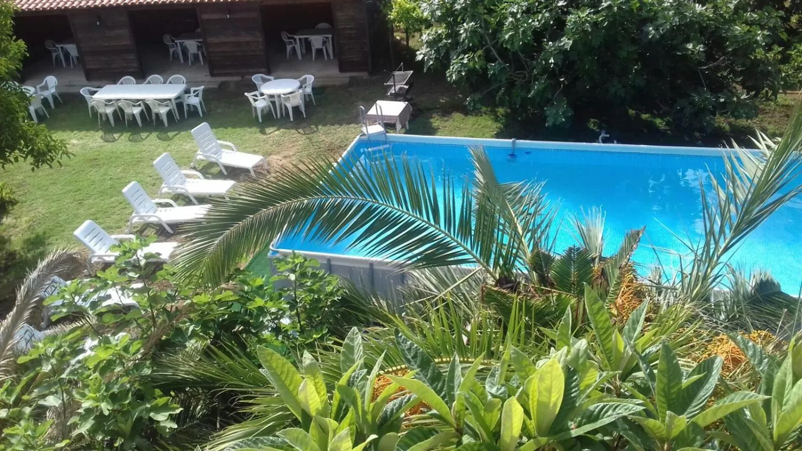 Pool view in Residence Pantaleo