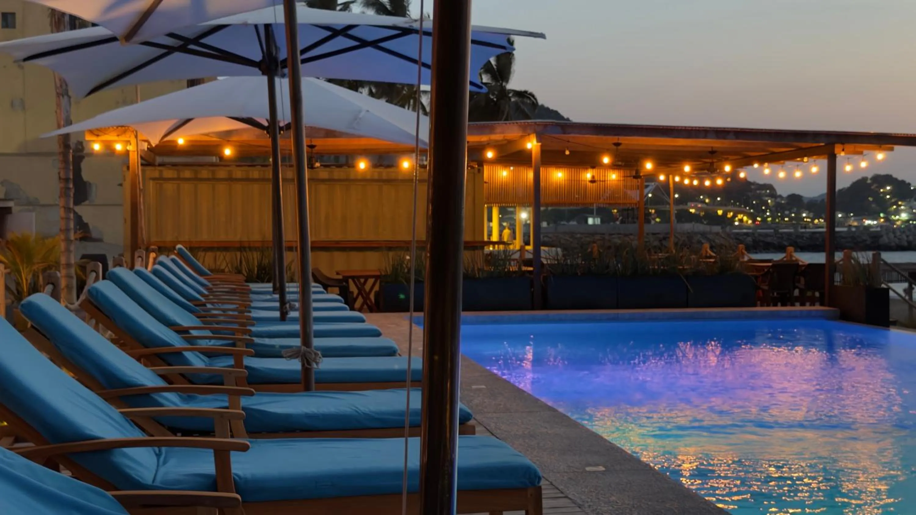 Pool view in La Posada Hotel Boutique