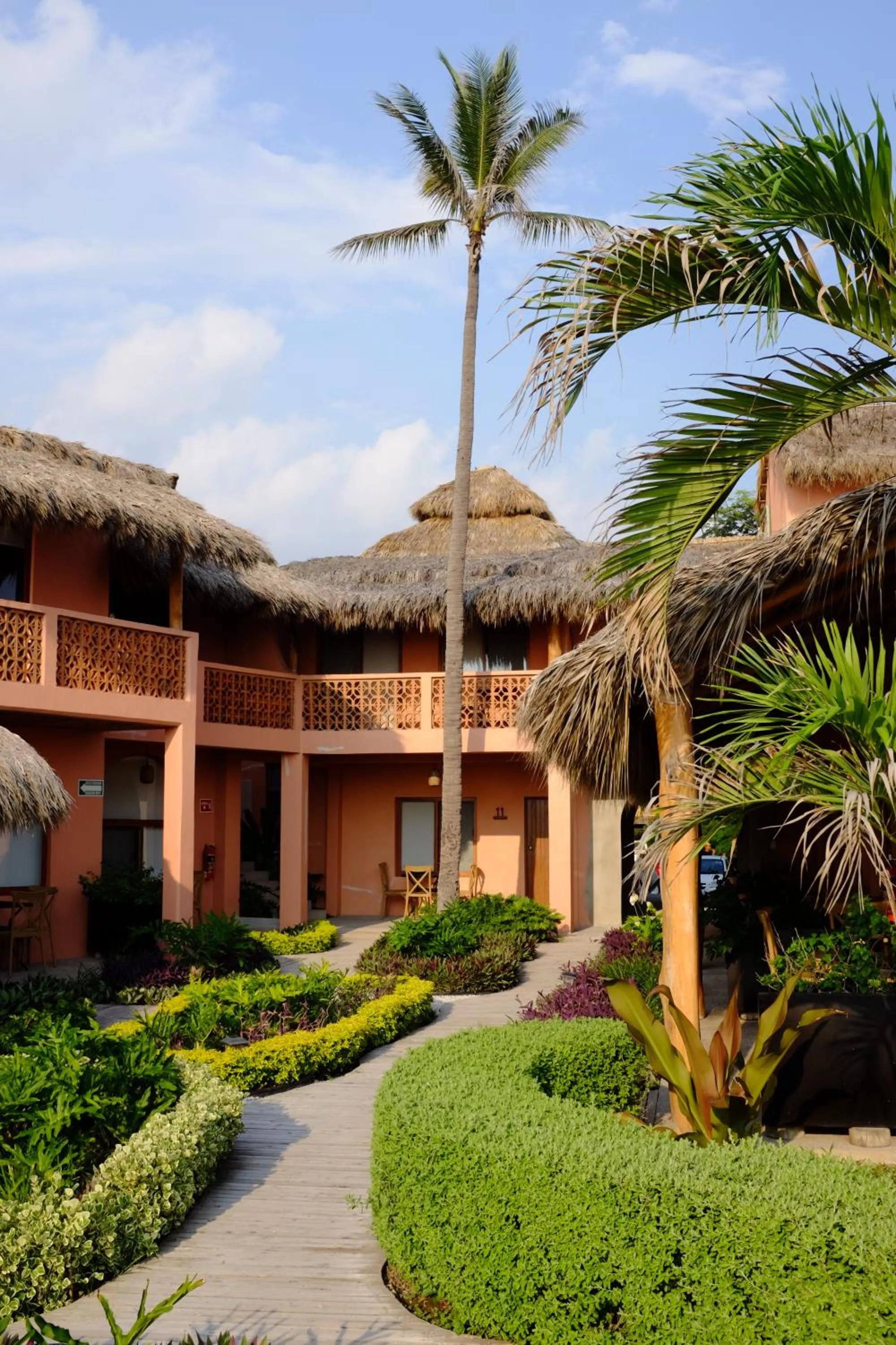 Garden view in La Posada Hotel Boutique