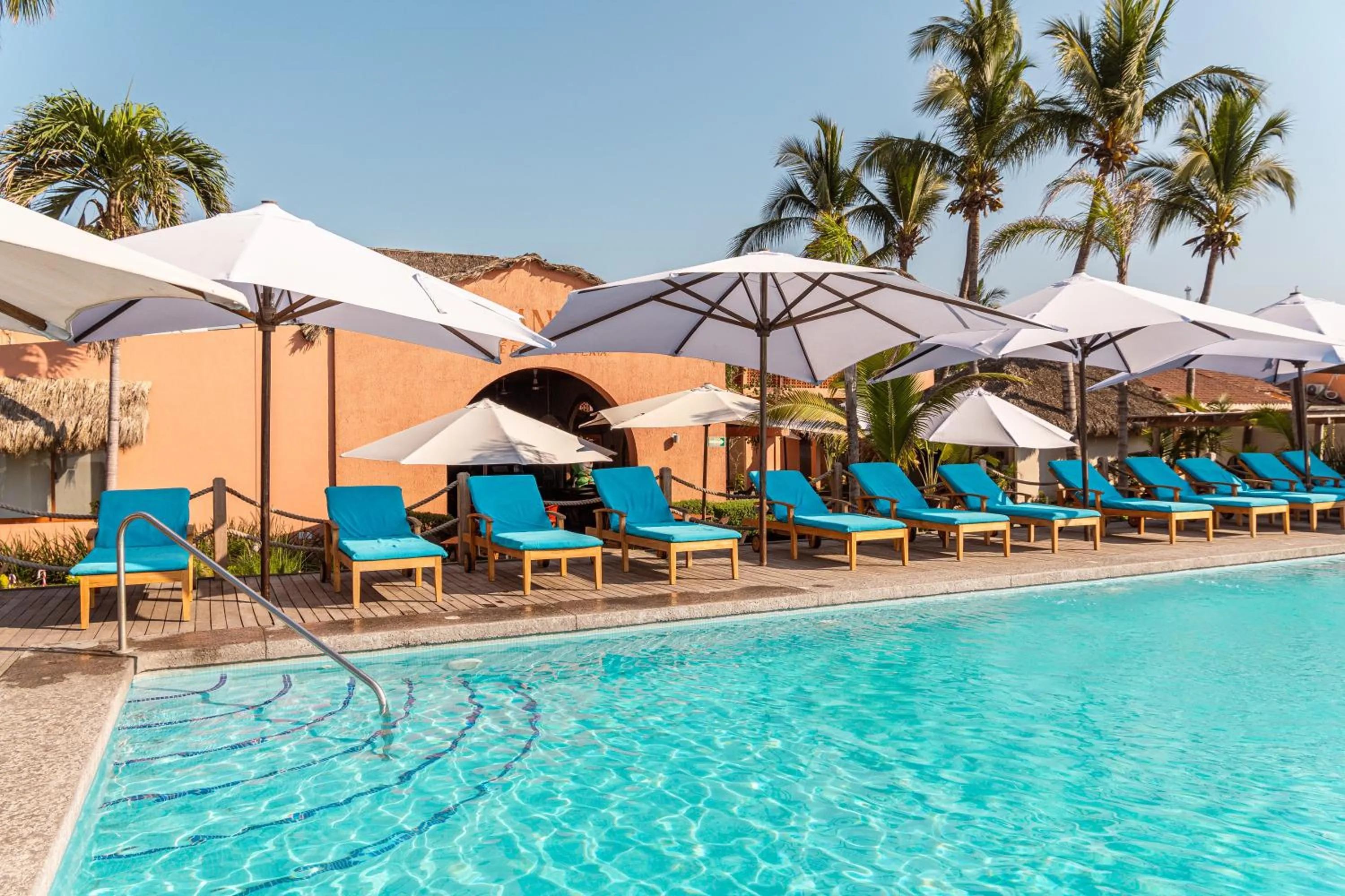 Swimming pool in La Posada Hotel Boutique