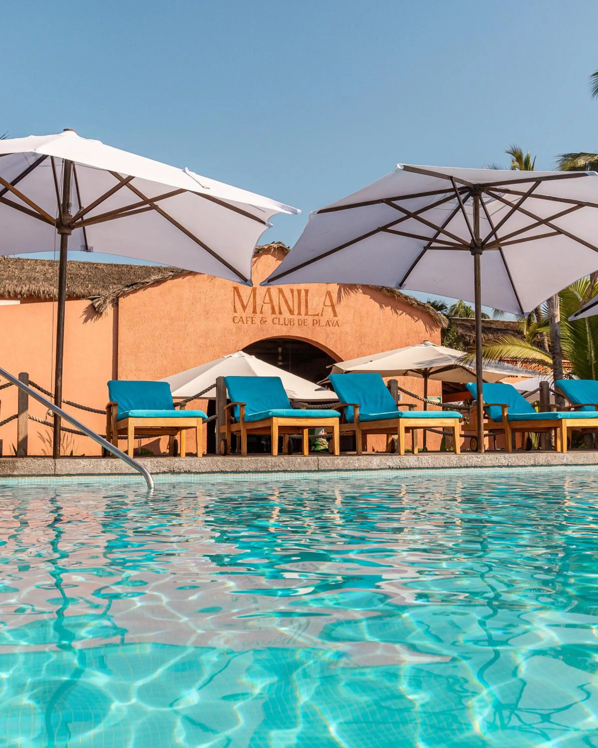 Pool view in La Posada Hotel Boutique