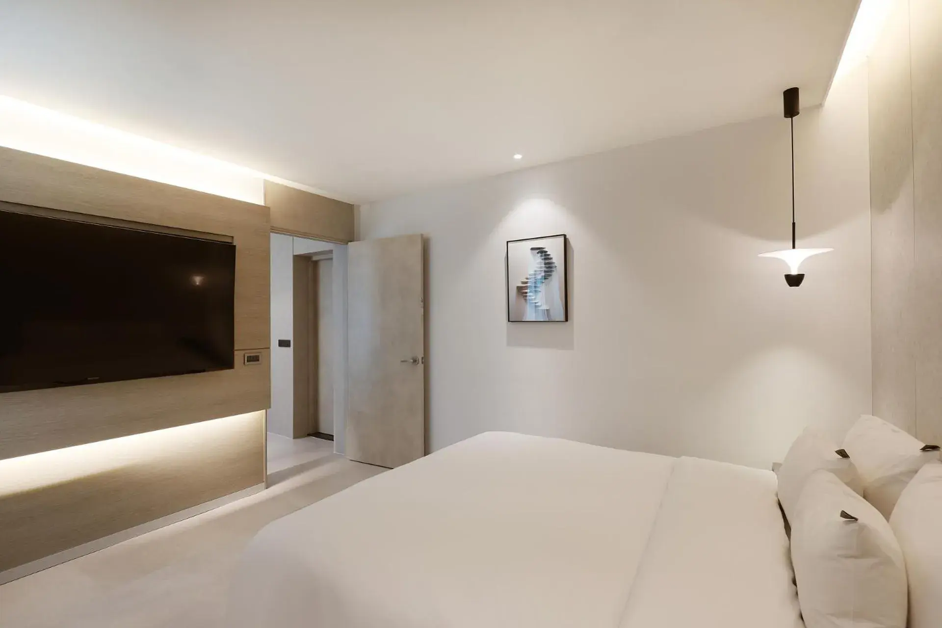 Bed in Hound Hotel Asan Terminal Bed in Hound Hotel Asan Terminal