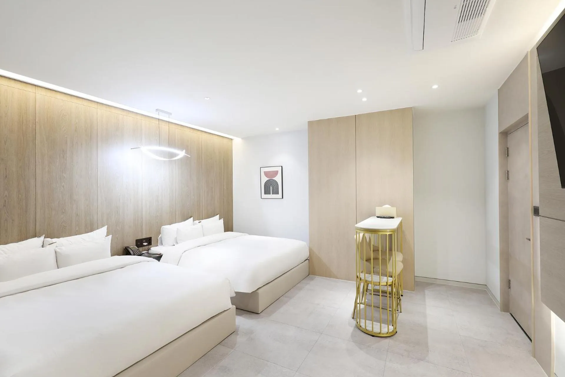 Bed in Hound Hotel Asan Terminal