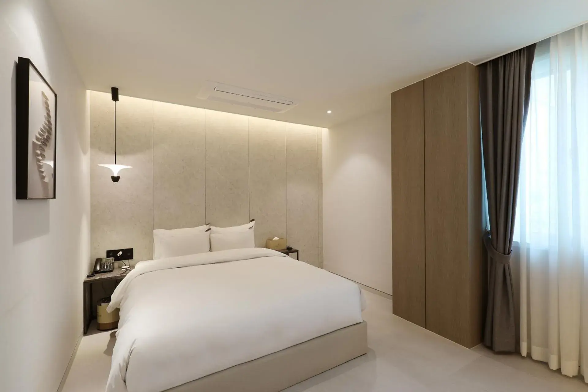 Bed in Hound Hotel Asan Terminal Bed in Hound Hotel Asan Terminal