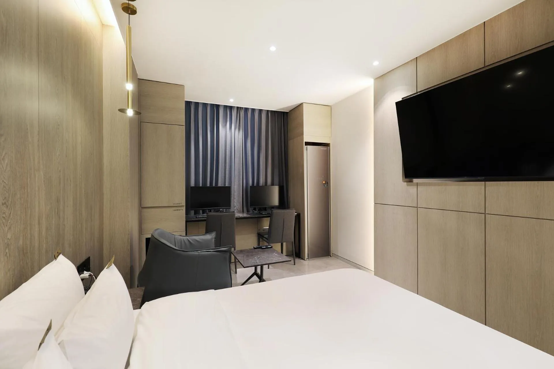 Bed in Hound Hotel Asan Terminal