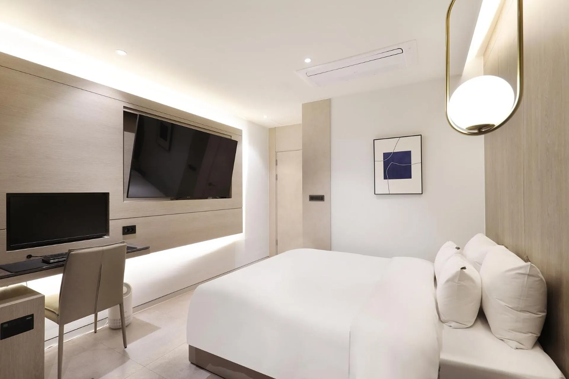 Bed in Hound Hotel Asan Terminal