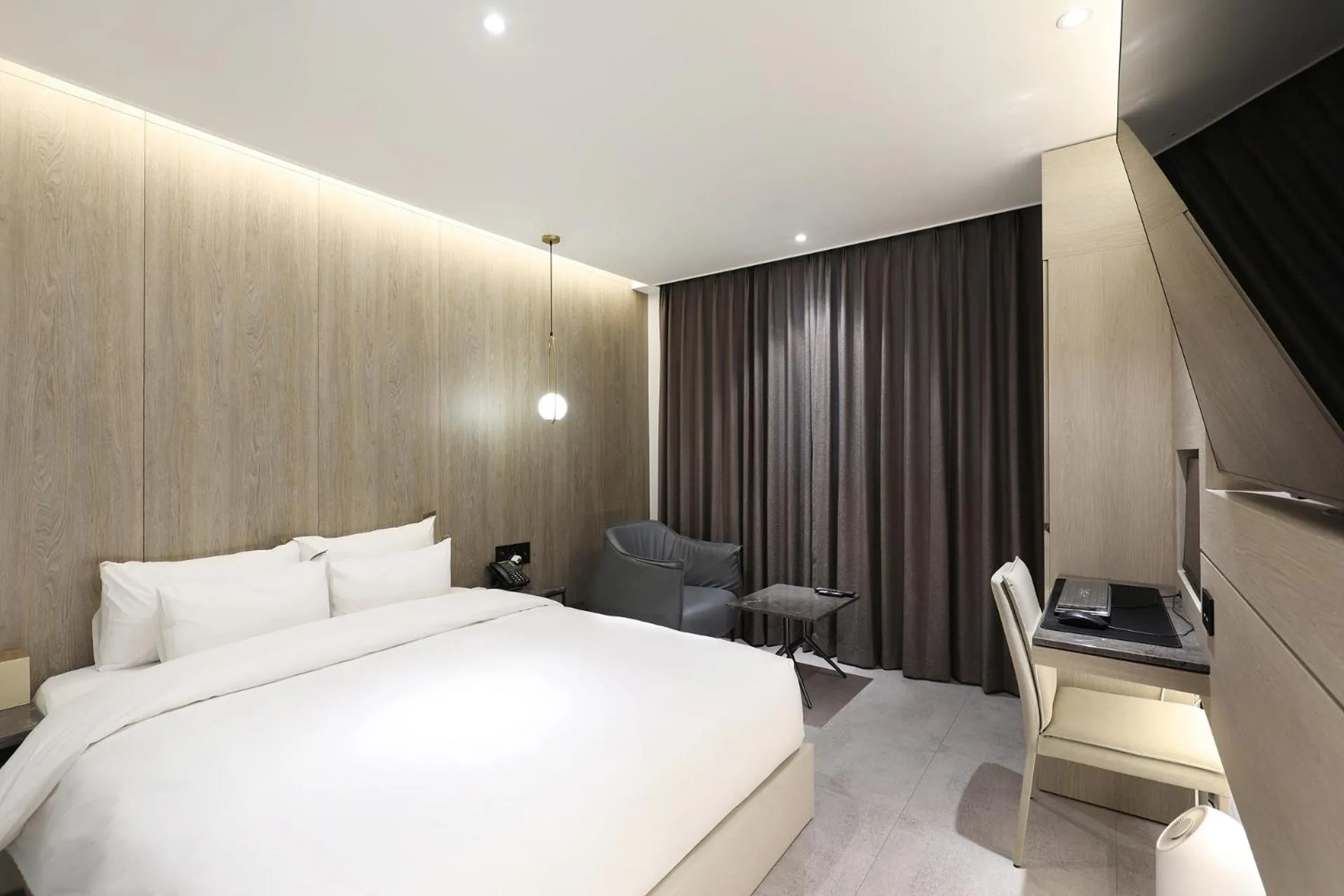 Bed in Hound Hotel Asan Terminal