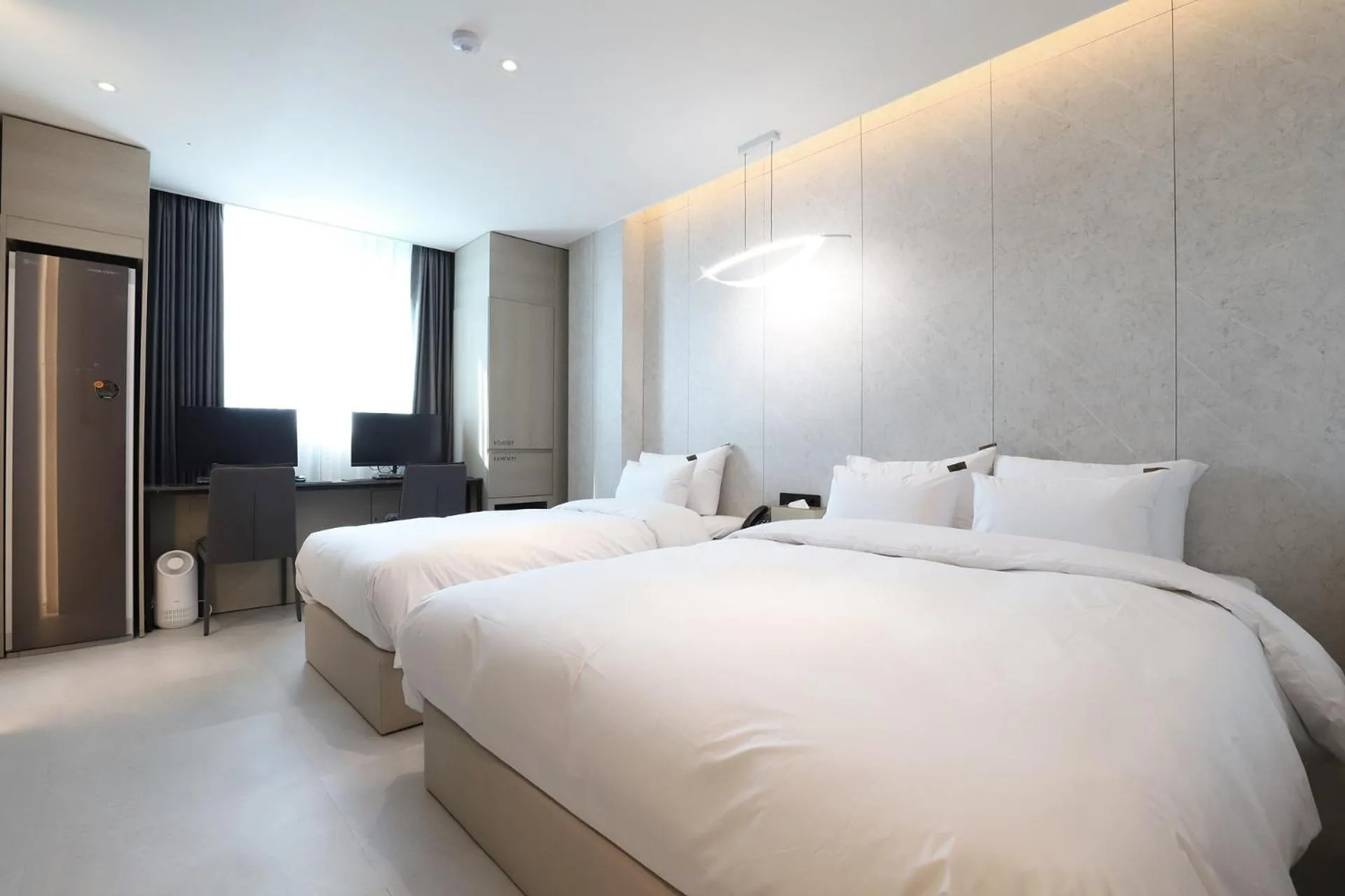 Bed in Hound Hotel Asan Terminal