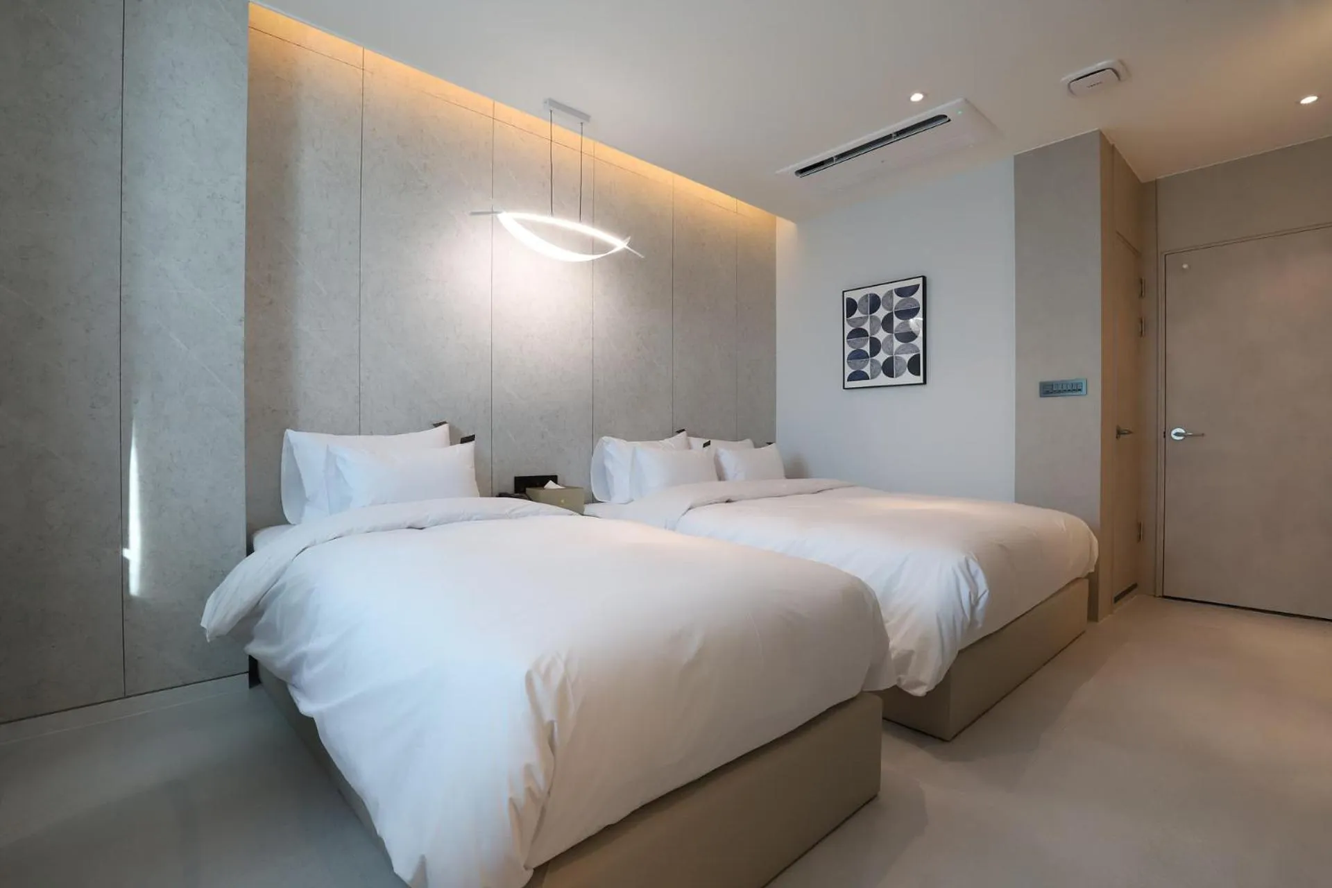 Bed in Hound Hotel Asan Terminal