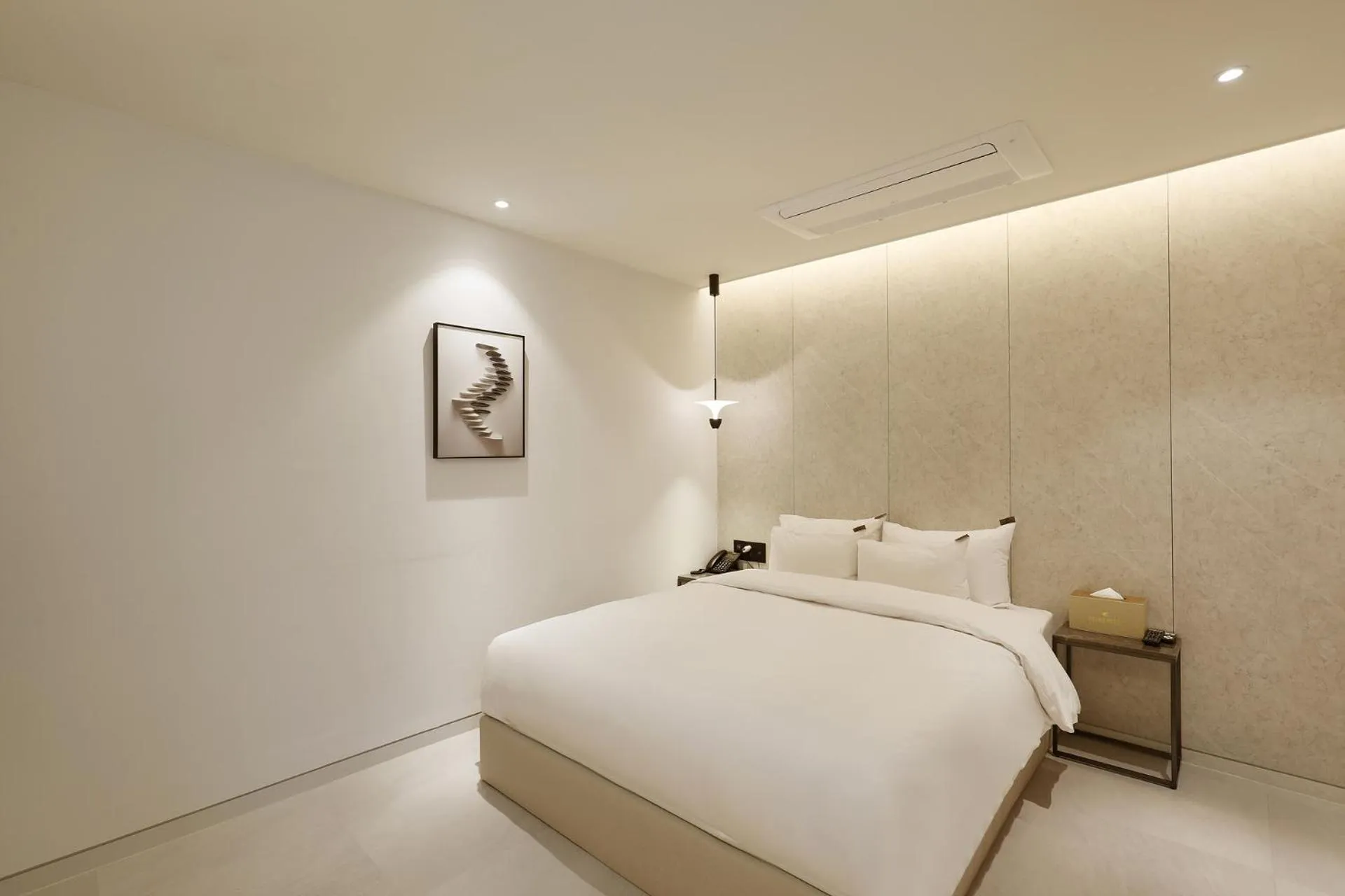 Bed in Hound Hotel Asan Terminal