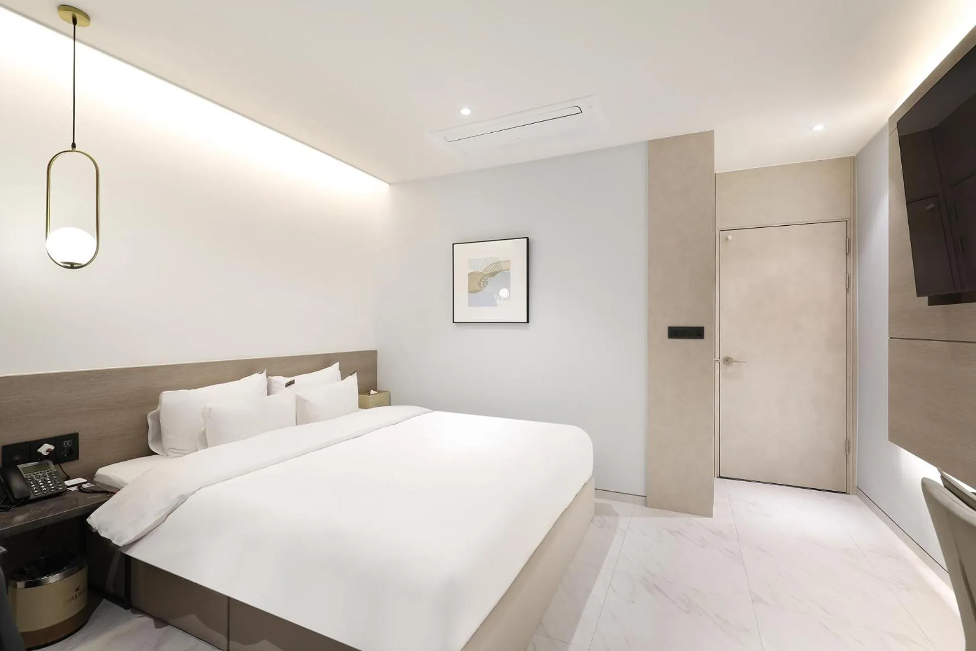 Bed in Hound Hotel Asan Terminal